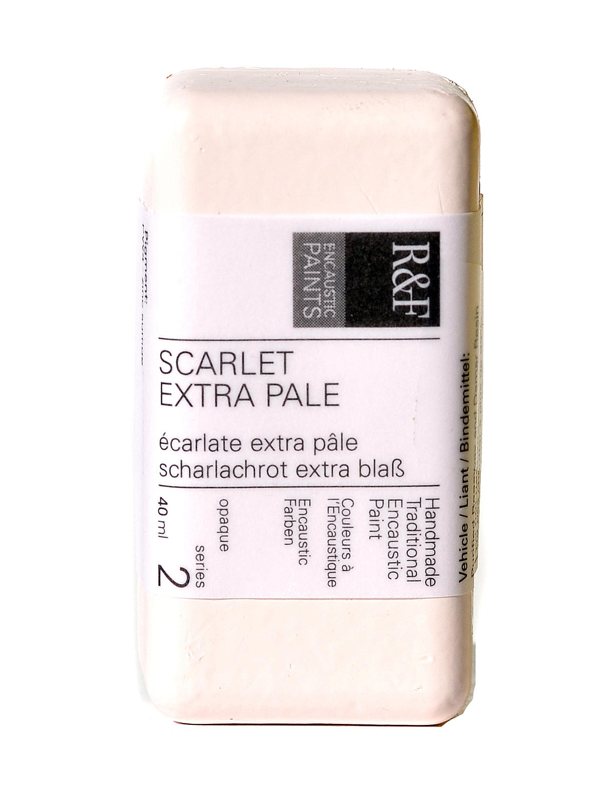 Encaustic Paint scarlet extra pale 40 ml