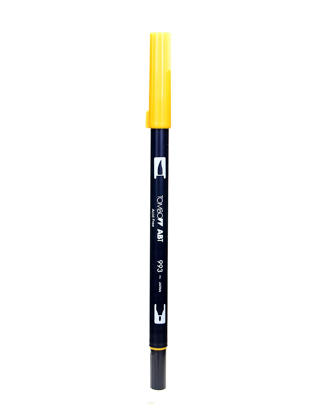 Dual End Brush Pen Chrome Orange 993