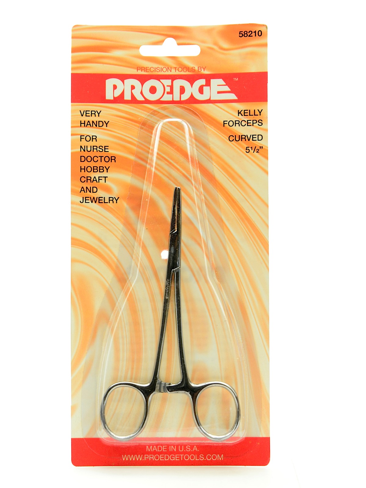 Hemostats curved nose