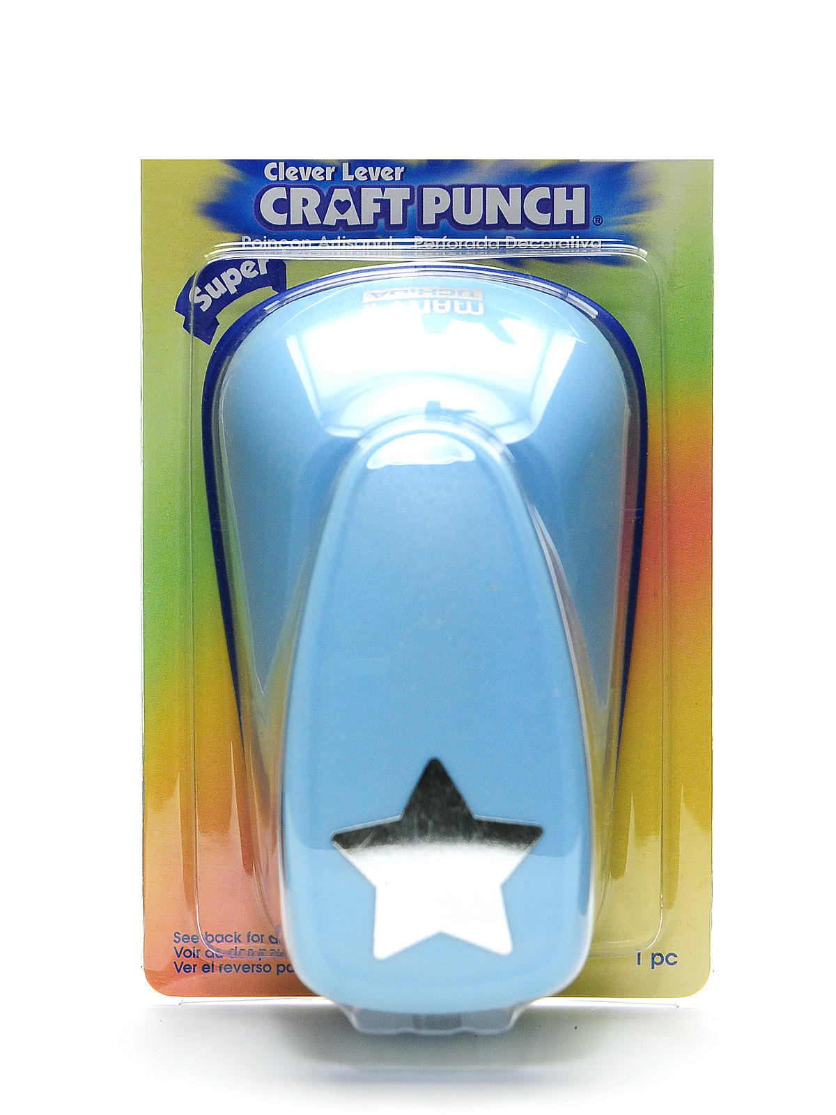Clever Lever Super Jumbo Craft Punch star