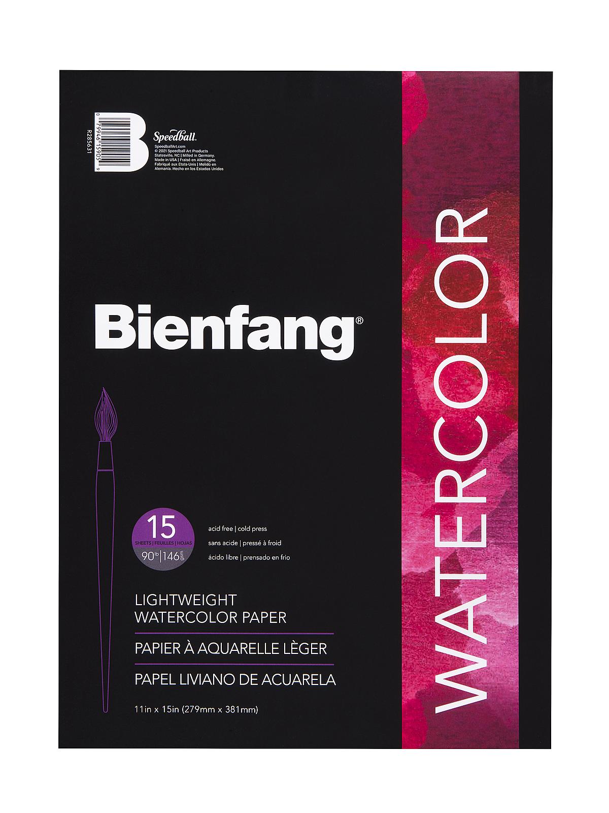Aquademic Watercolor Pads 11 in. x 15 in. pad of 15