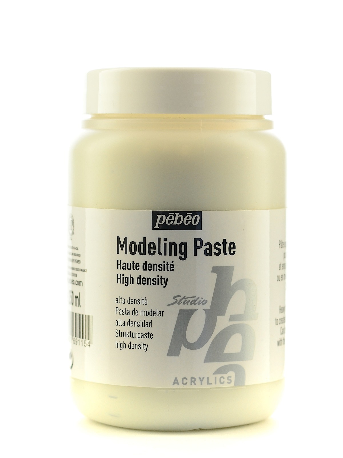 Studio Acrylics Modeling Paste High Viscosity 250 ml jar
