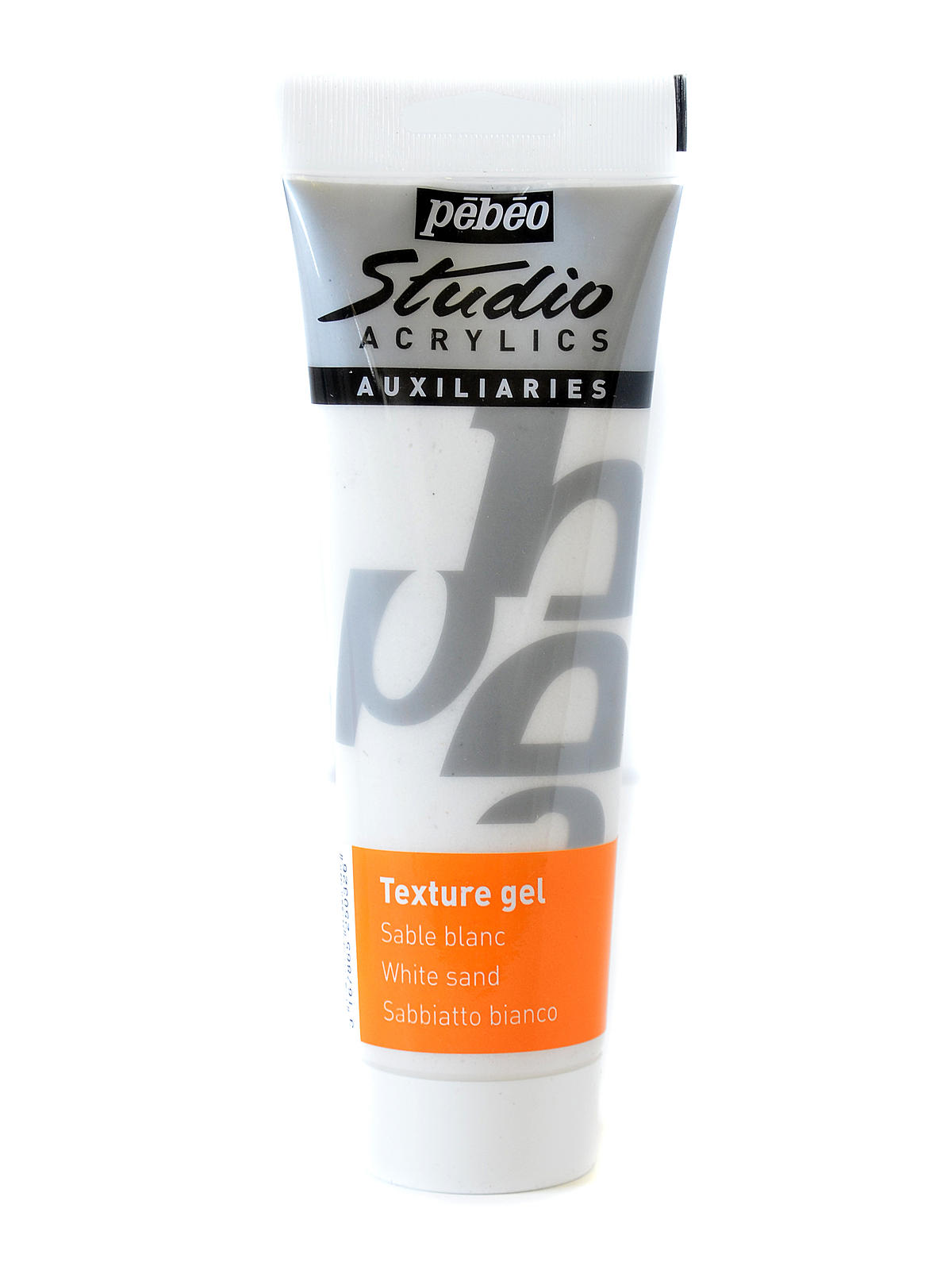 Sand Textured Gel Medium white 250 ml tube