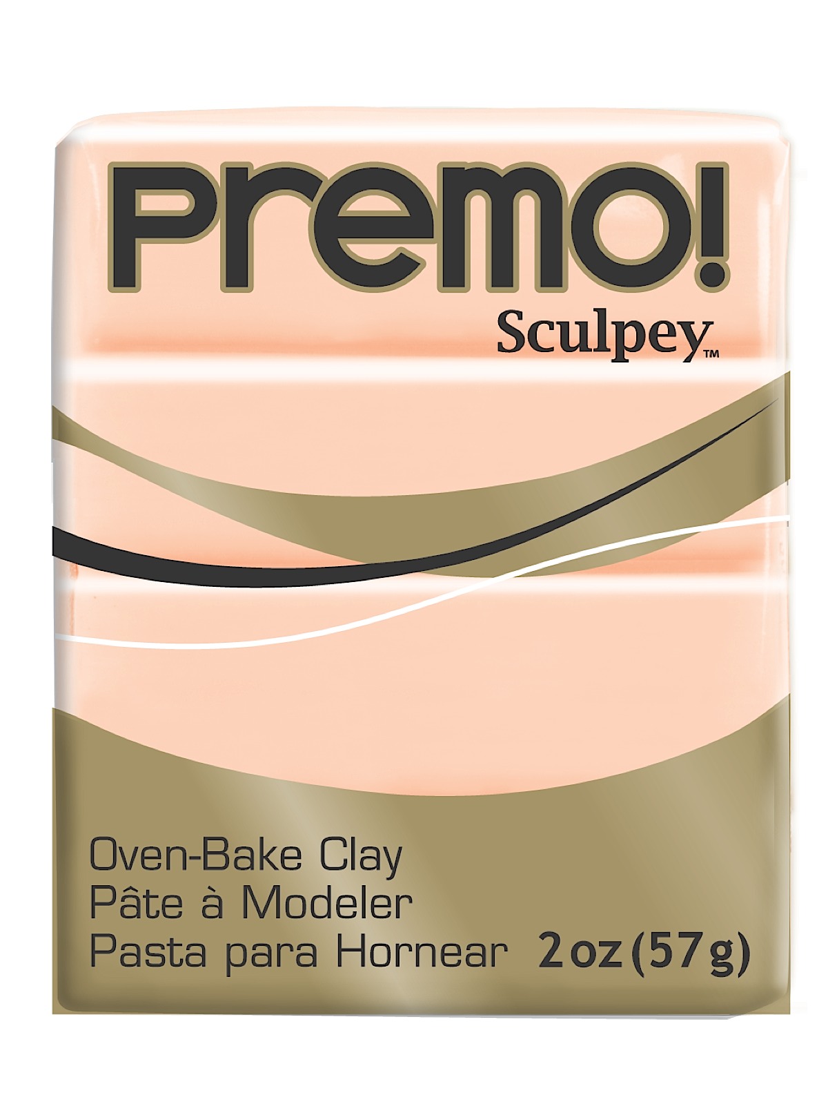 Premo Premium Polymer Clay beige 2 oz.