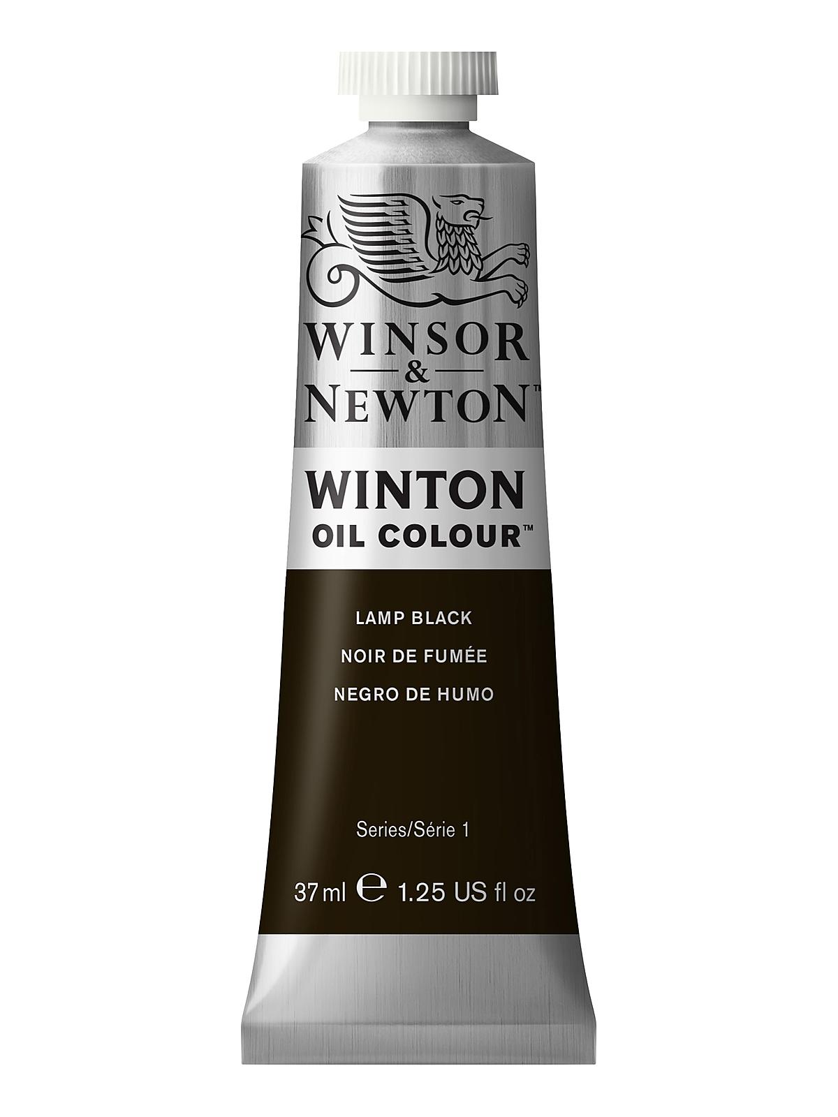 Winton Oil Colours 37 ml lamp black 337
