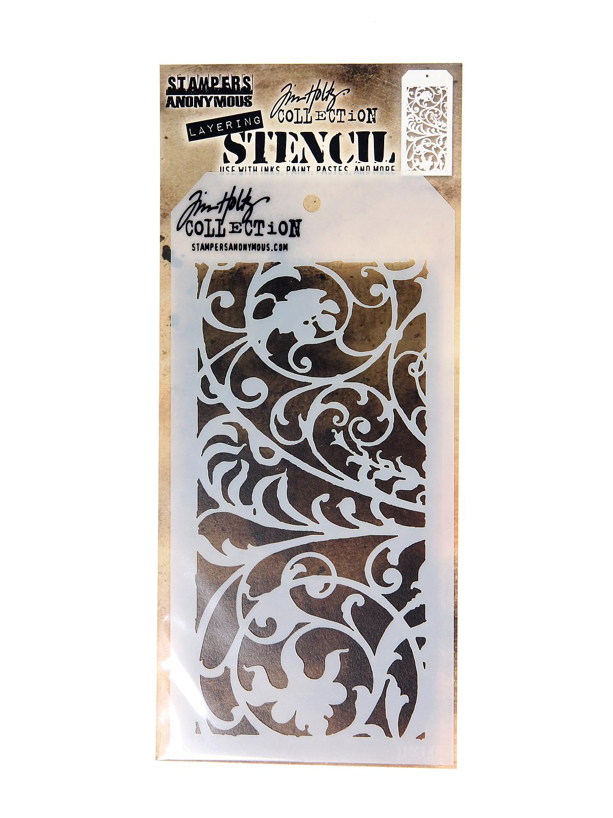 Tim Holtz Layering Stencils 4 1 8 in. x 8 1 2 in. Ironwork