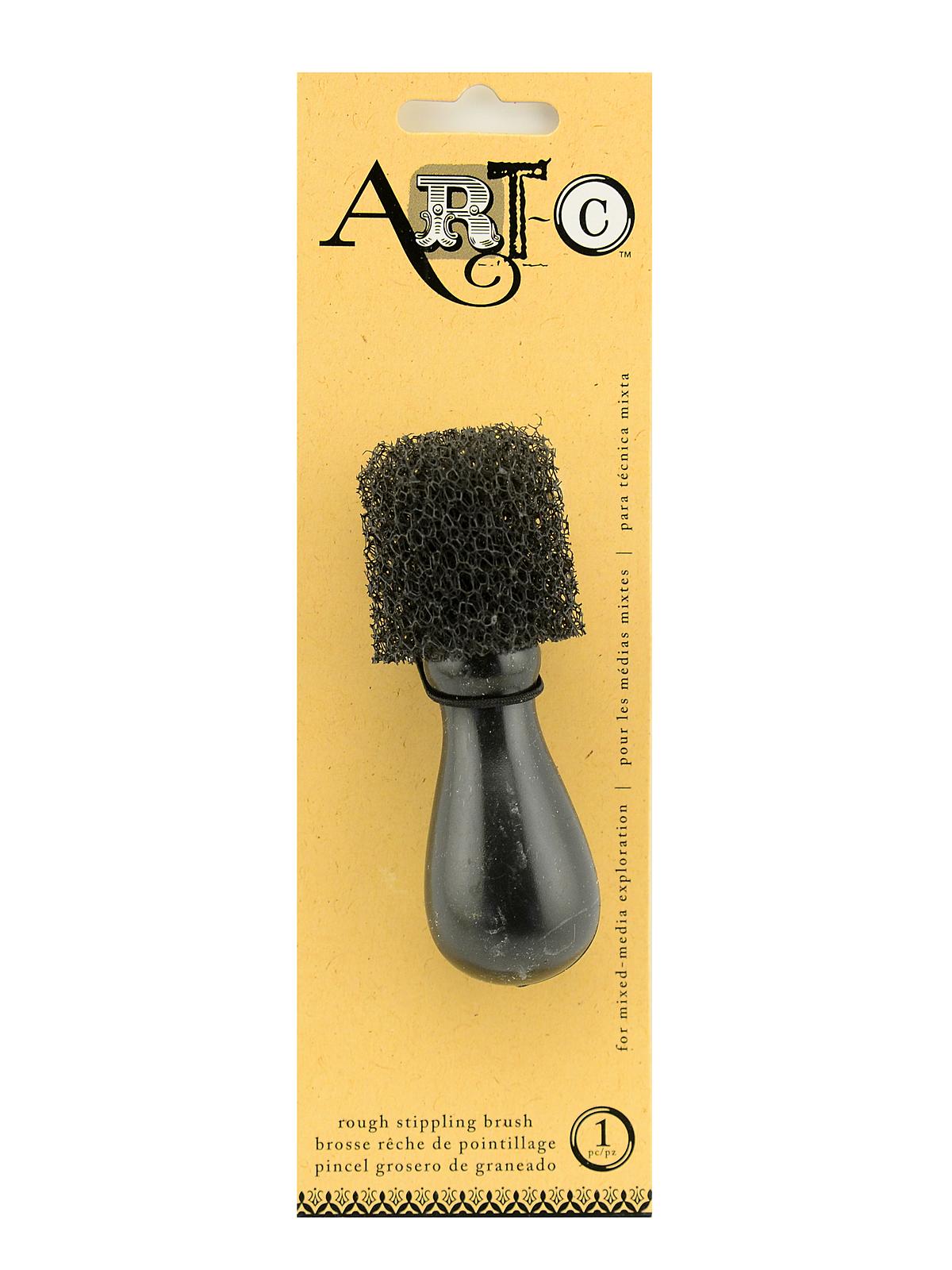Mixed Media Tools Rough Stippling Brush 1 1 2 In.