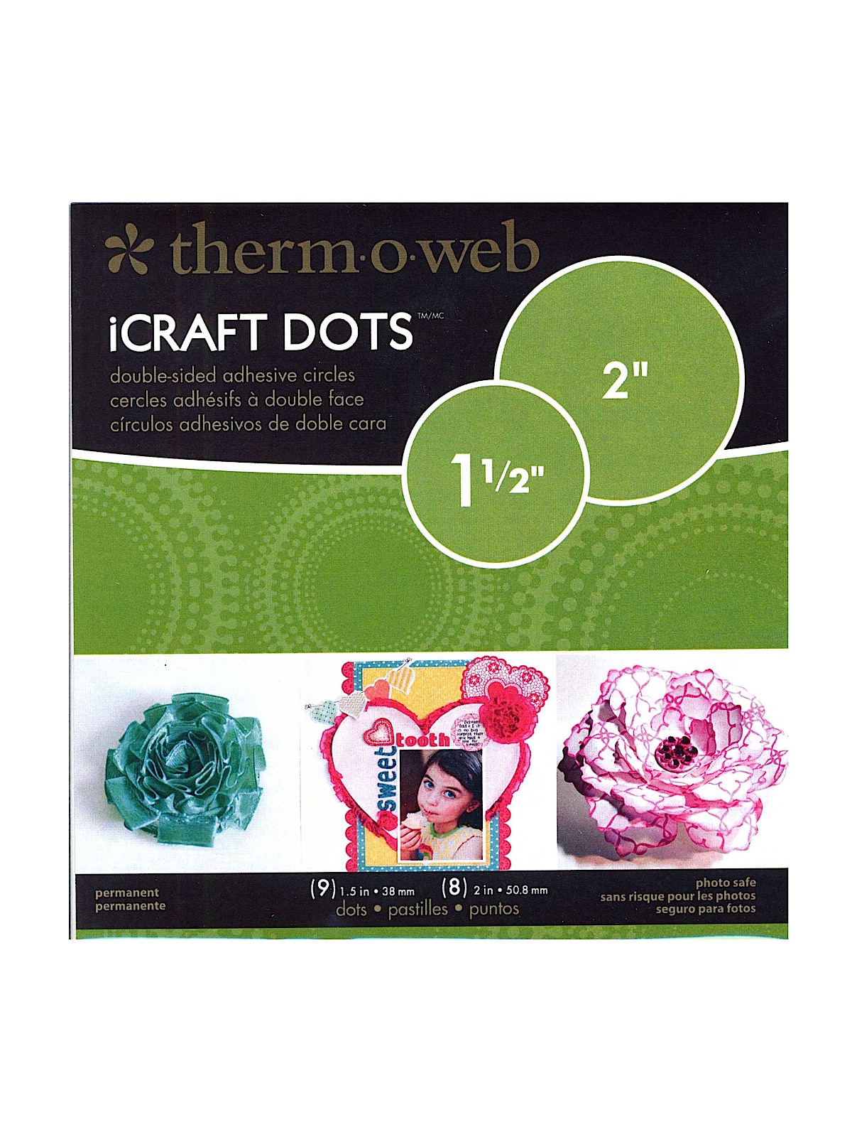 iCraft Adhesive Circles Combo Pack of 17
