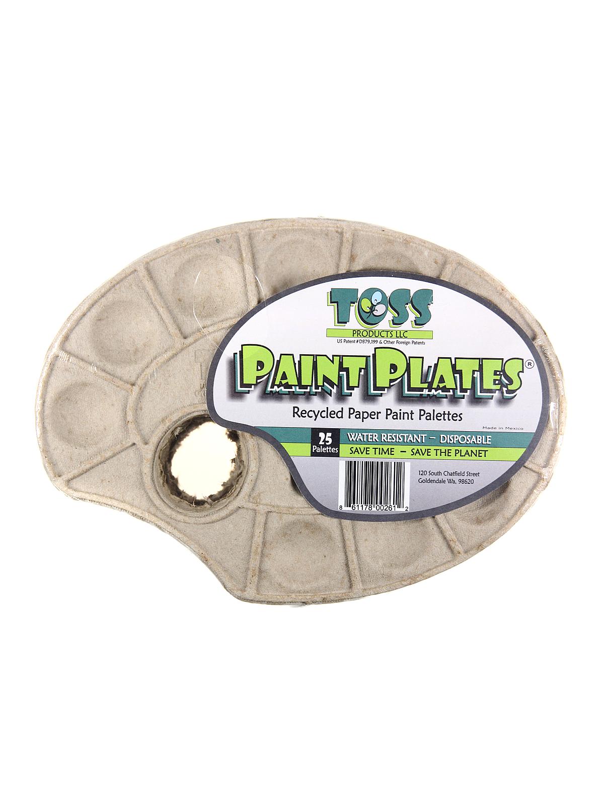 Paint Plates 6 1 2 In. X 9 In. Pack Of 25