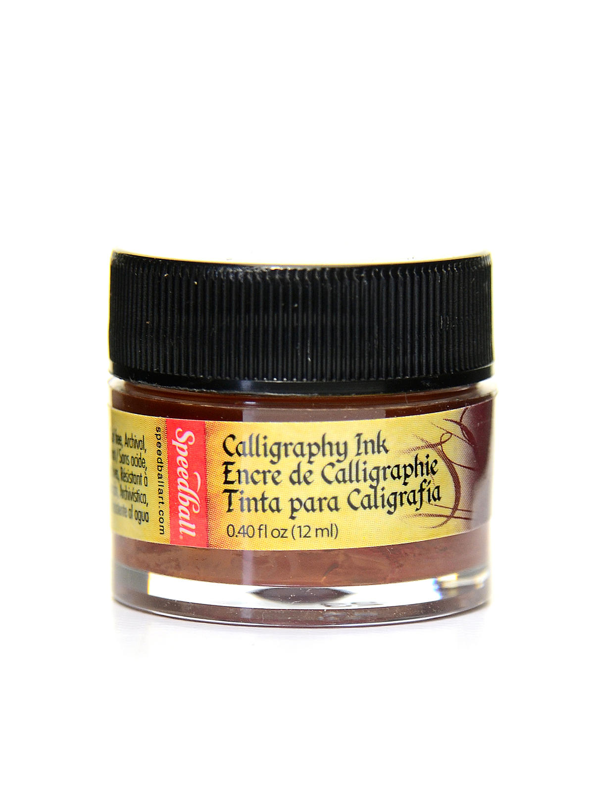 Pigmented Acrylic Ink burnt umber 12 ml (.50 oz)