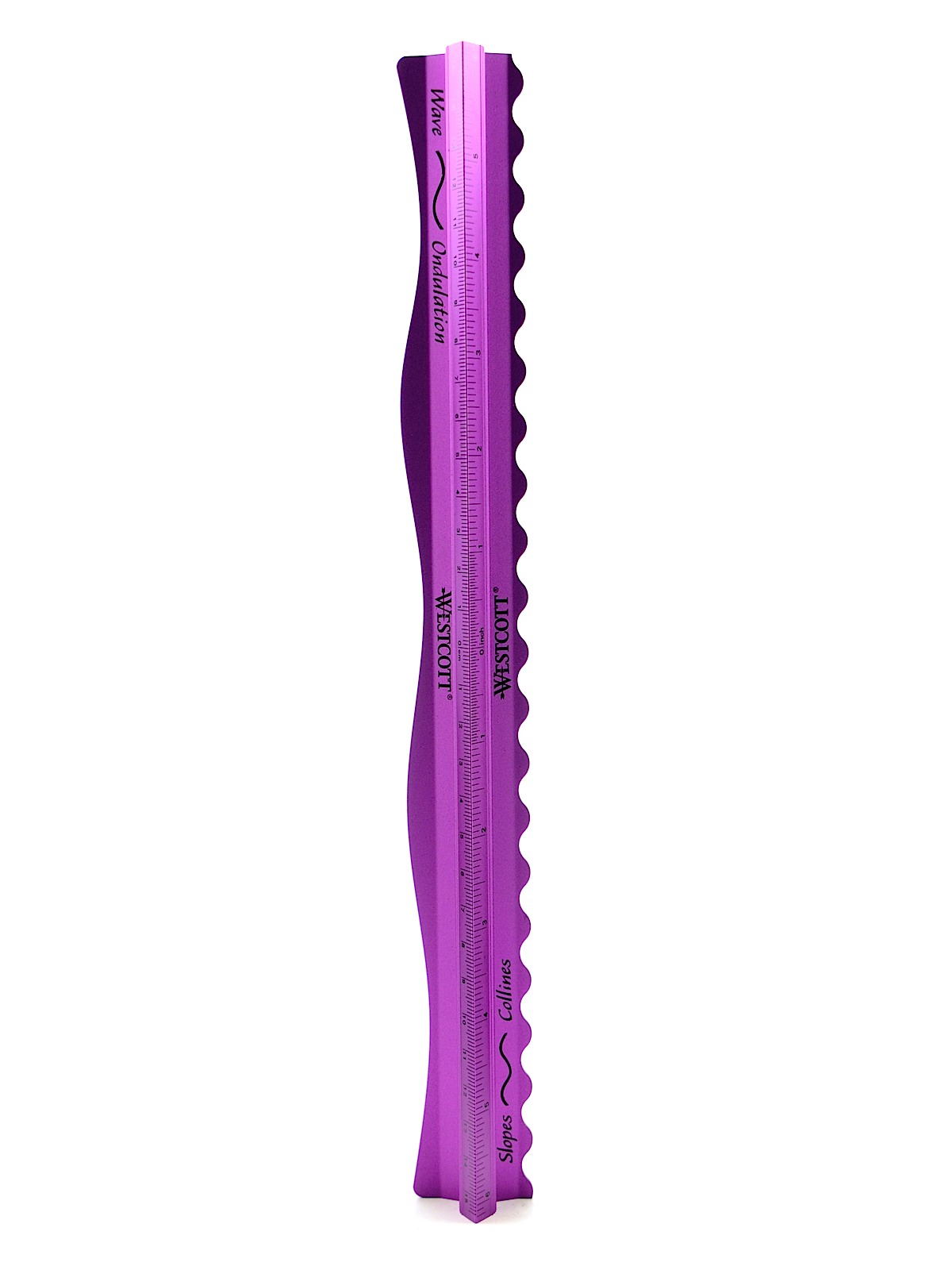 Grip & Rip Tearing Rulers slopes waves purple