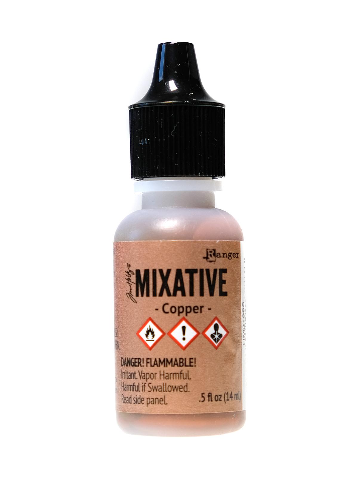 Tim Holtz Alcohol Inks copper 0.5 oz. bottle