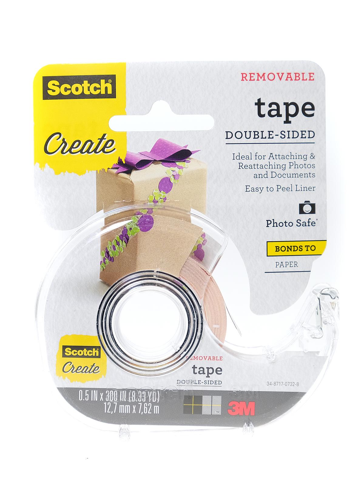 Removable Photo & Document Tape 1 2 In. X 300 In. Roll