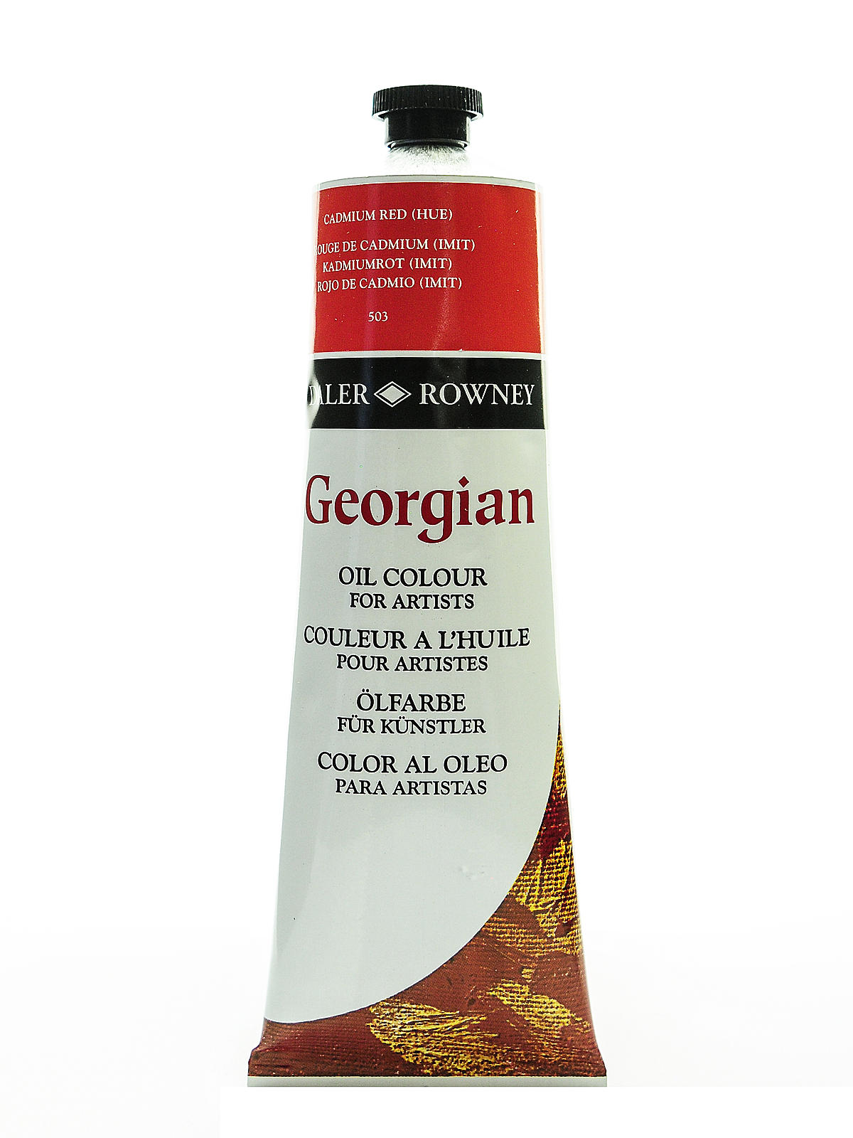 Georgian Oil Colours cadmium red 225 ml