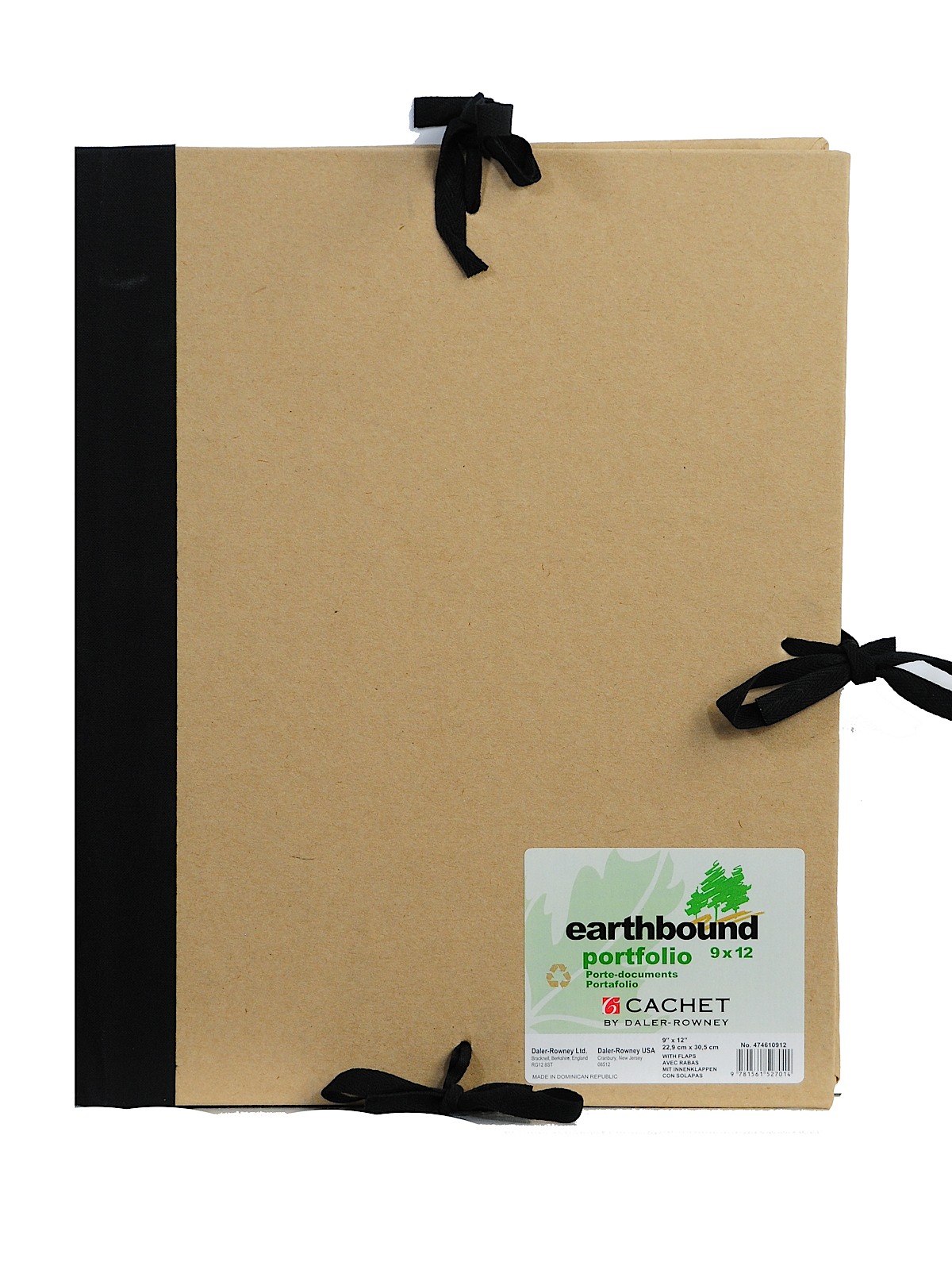 Deluxe Earthbound Portfolio With Flaps 9 In. X 12 In.