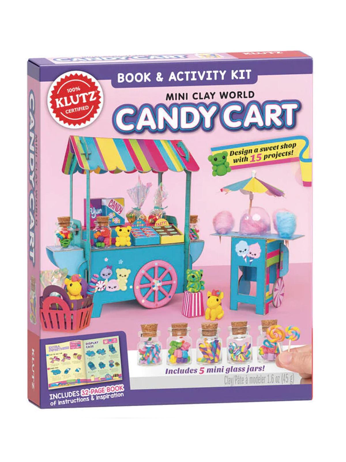 Mini Clay World Candy Cart each