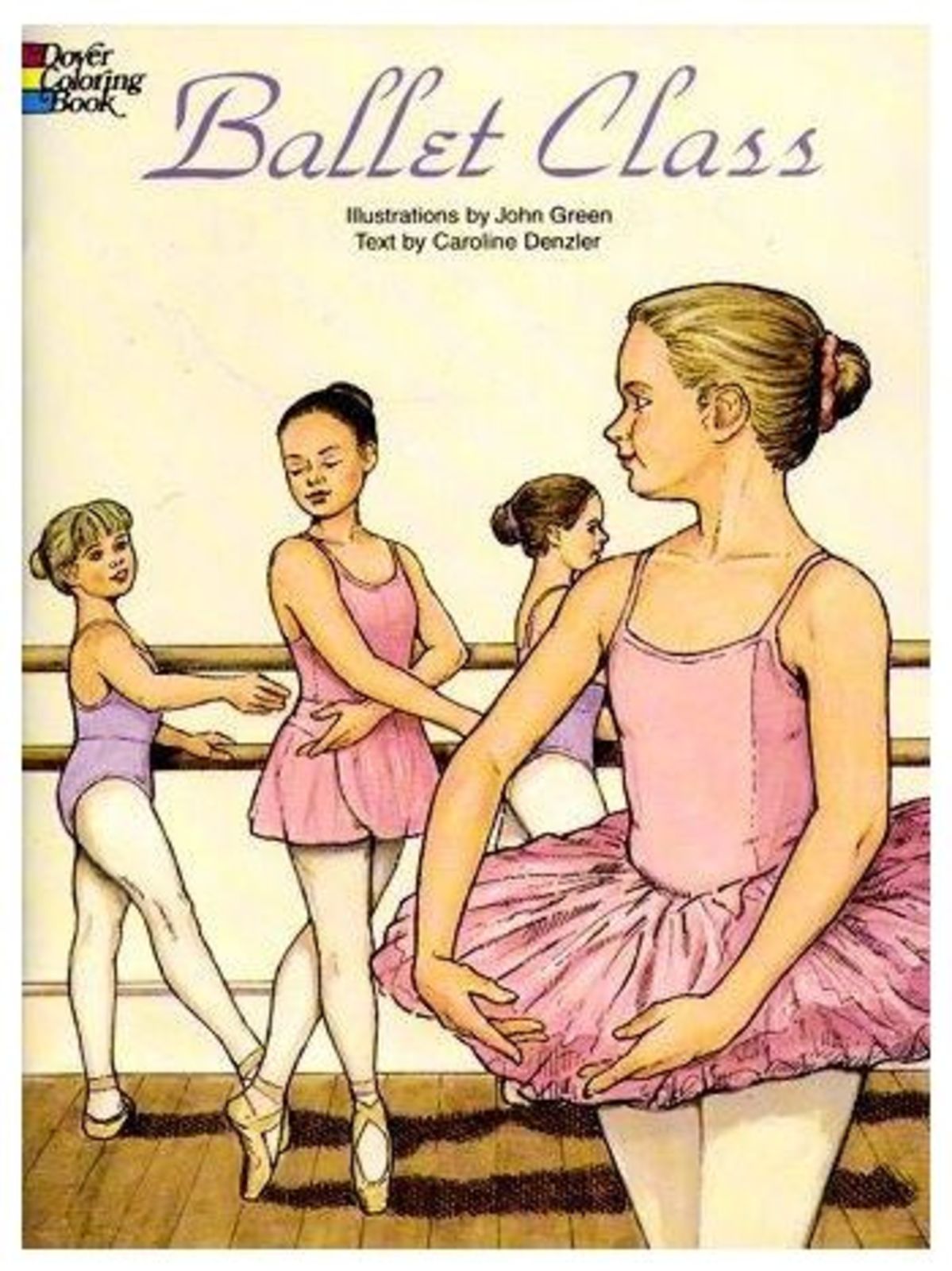 Ballet Class Coloring Book Ballet Class Coloring Book
