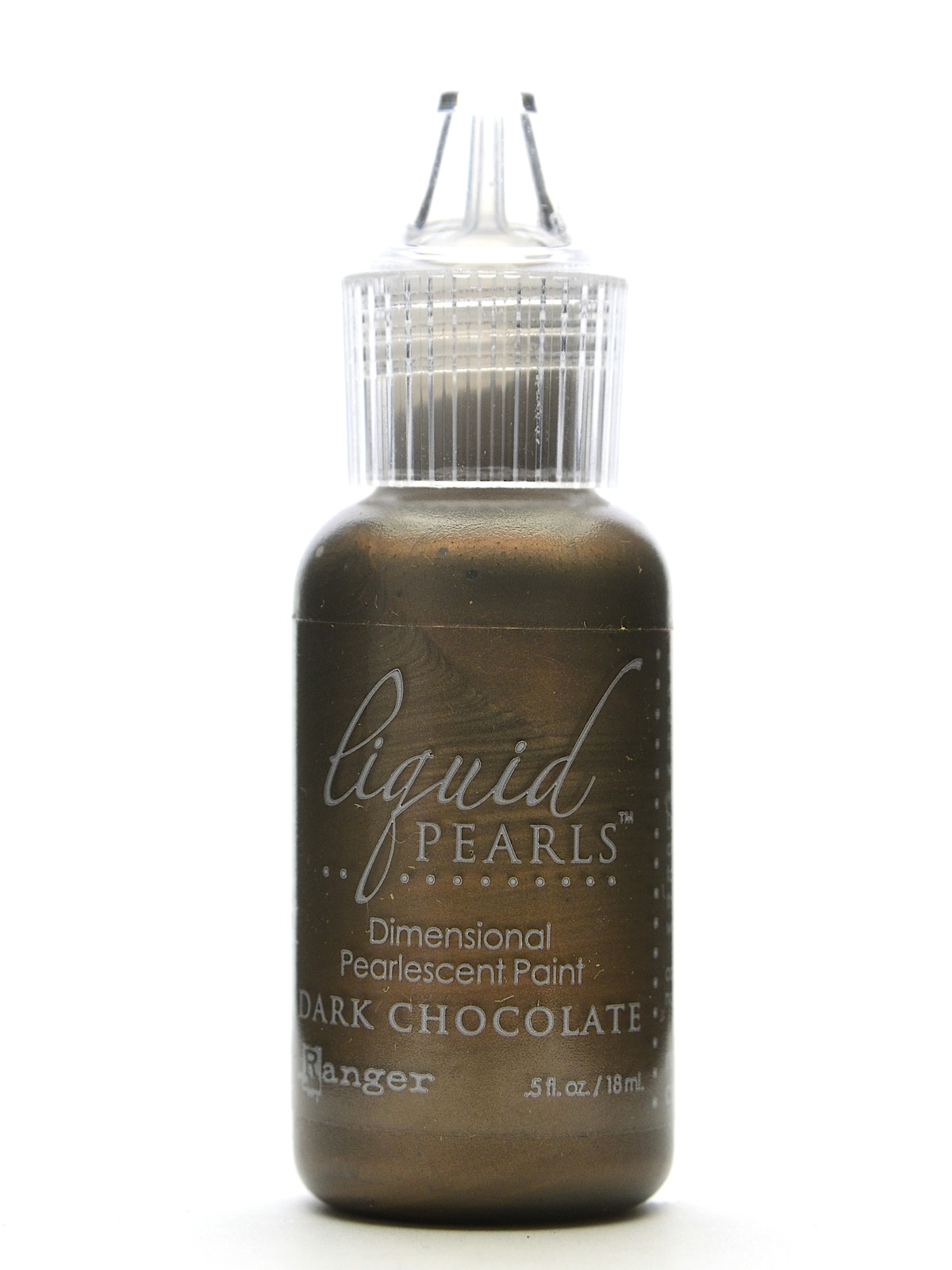 Liquid Pearls Pearlescent Paint Dark Chocolate 0.5 Oz. Bottle
