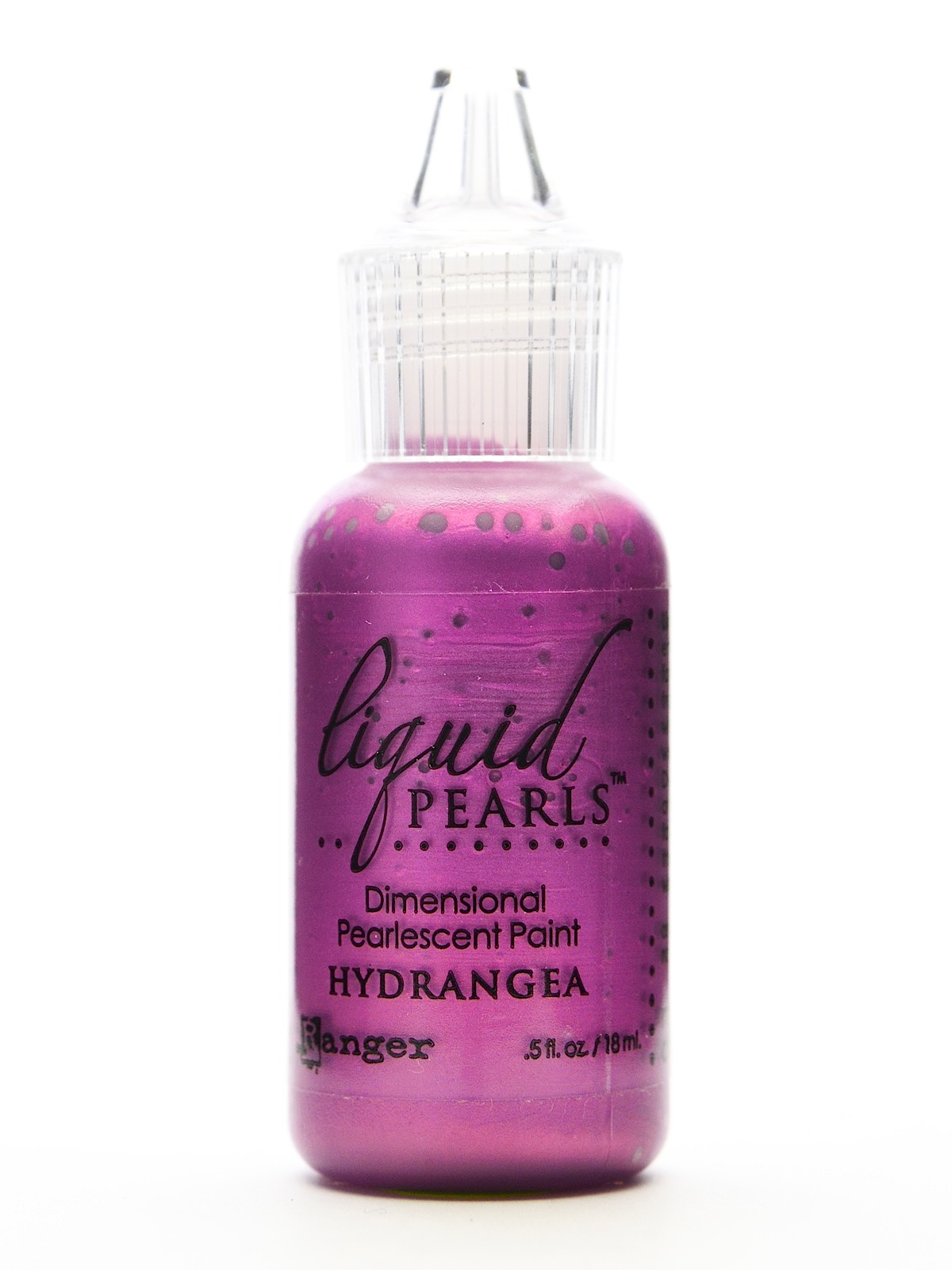 Liquid Pearls Pearlescent Paint hydrangea 0.5 oz. bottle