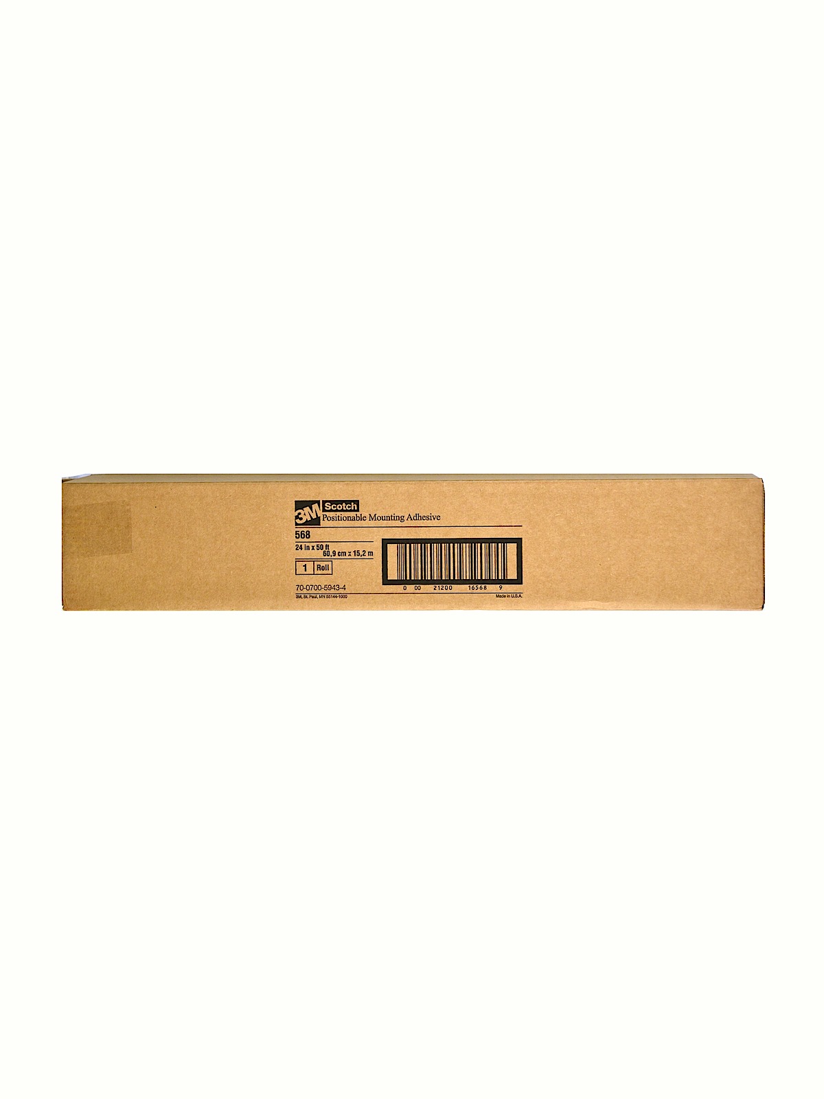 Positionable Mounting Adhesive 568 24 in. x 50 ft. 568