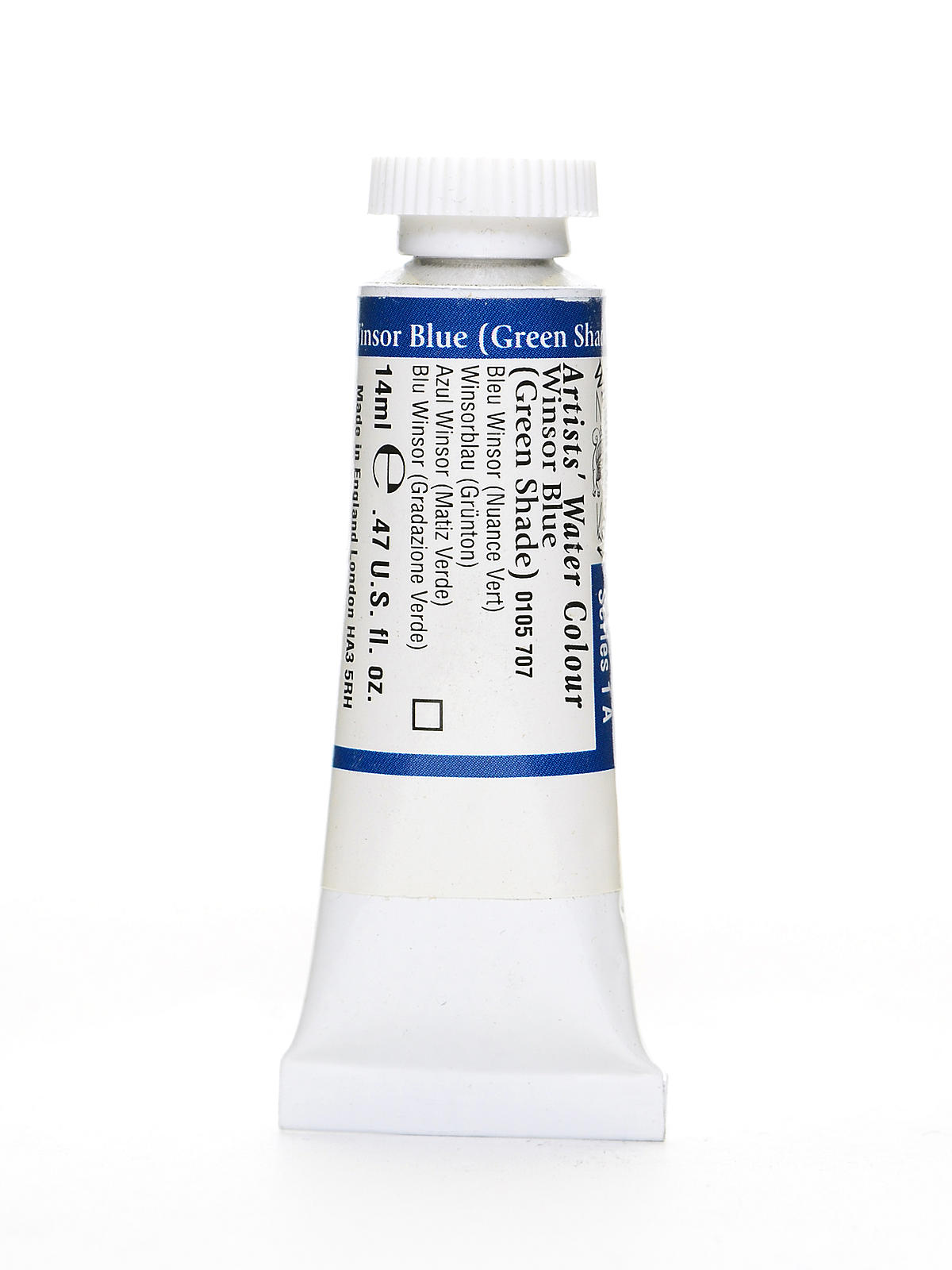 Professional Water Colours Winsor blue green shade 14 ml 707