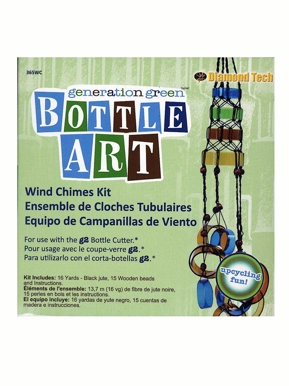 Bottle Art Kits Wind Chime Each