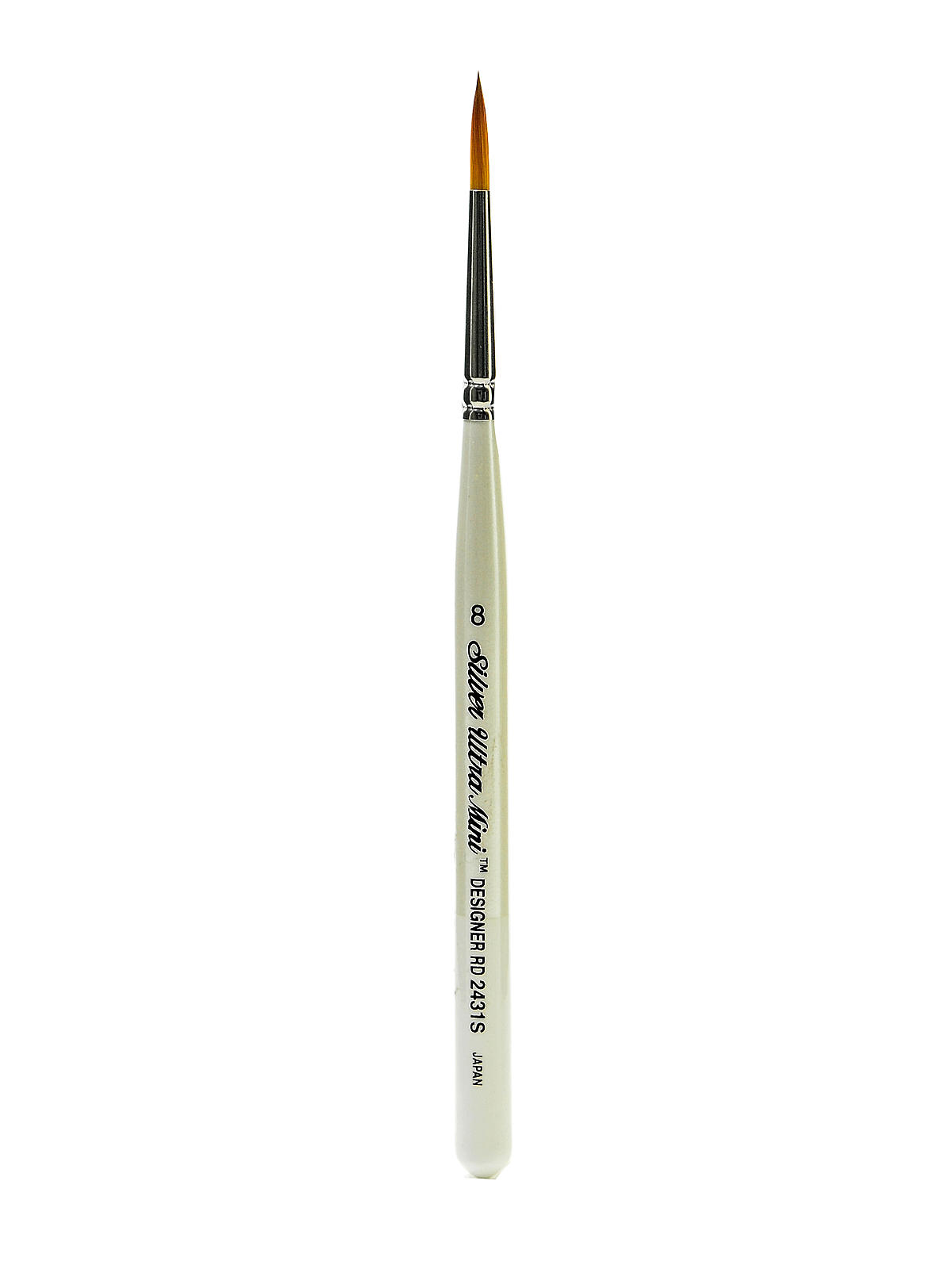 Ultra Mini Series Golden Taklon Brushes 8 designer round