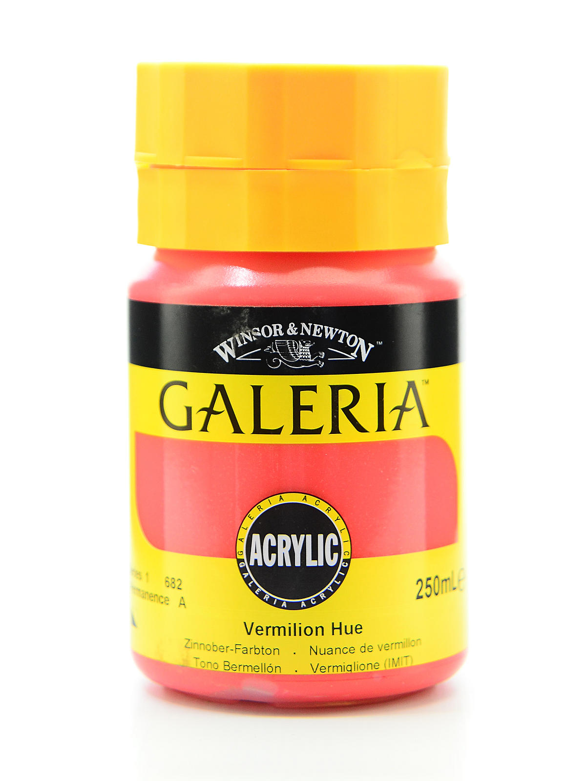 Galeria Flow Formula Acrylic Colours vermilion hue 250 ml 682
