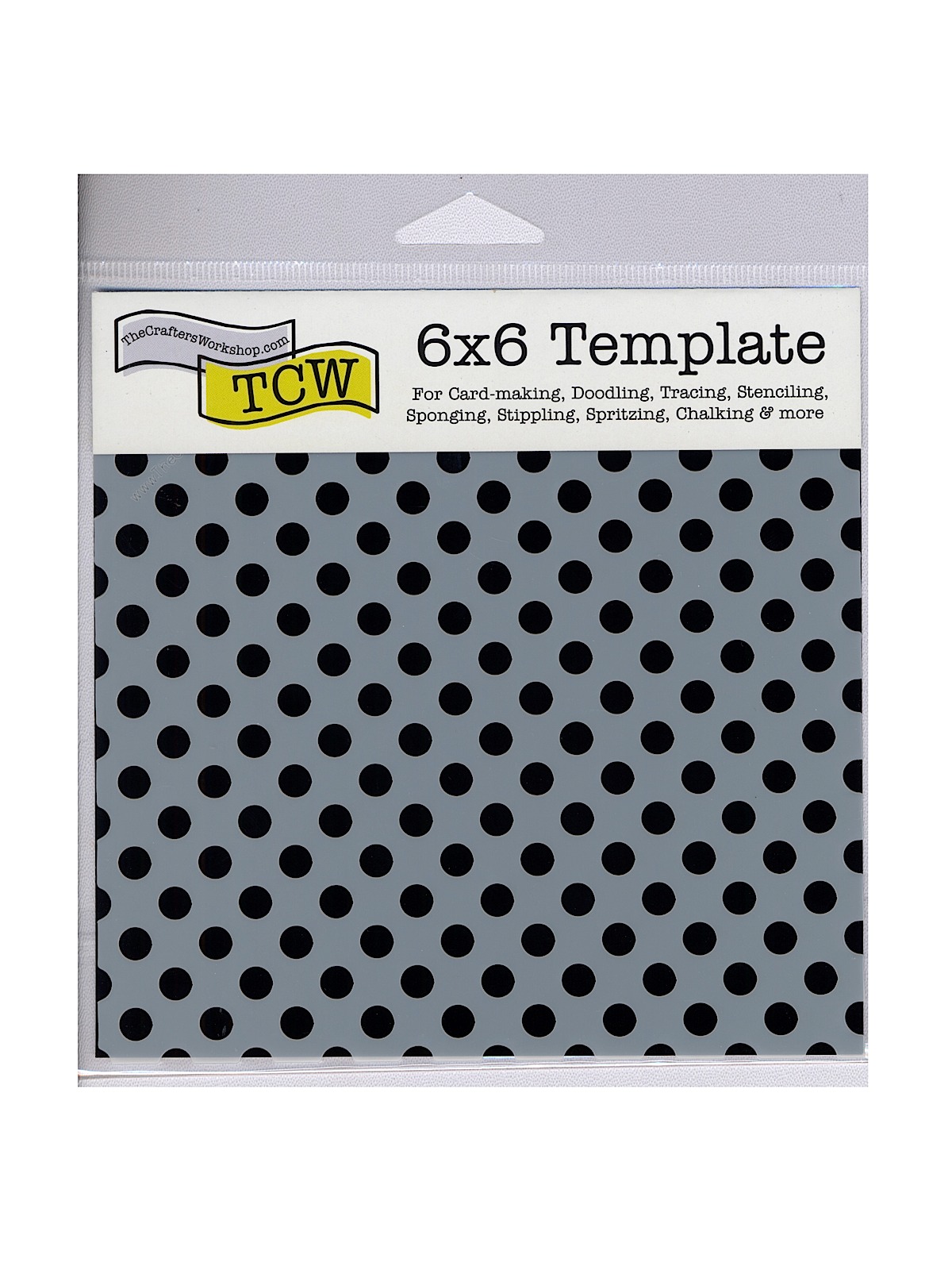 Stencils swiss dot 6 in. x 6 in.