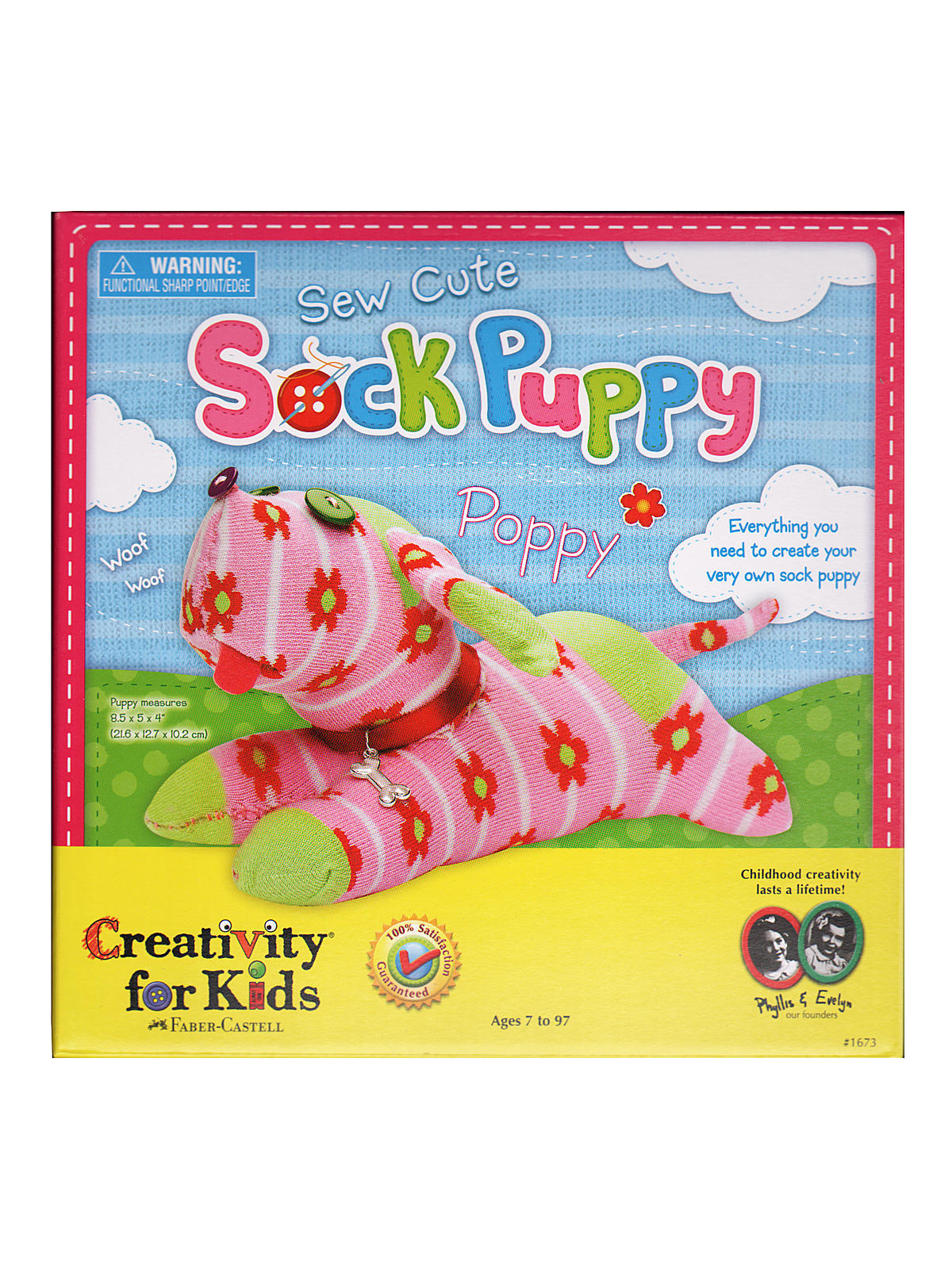 Sew Cute Sock Puppy Each