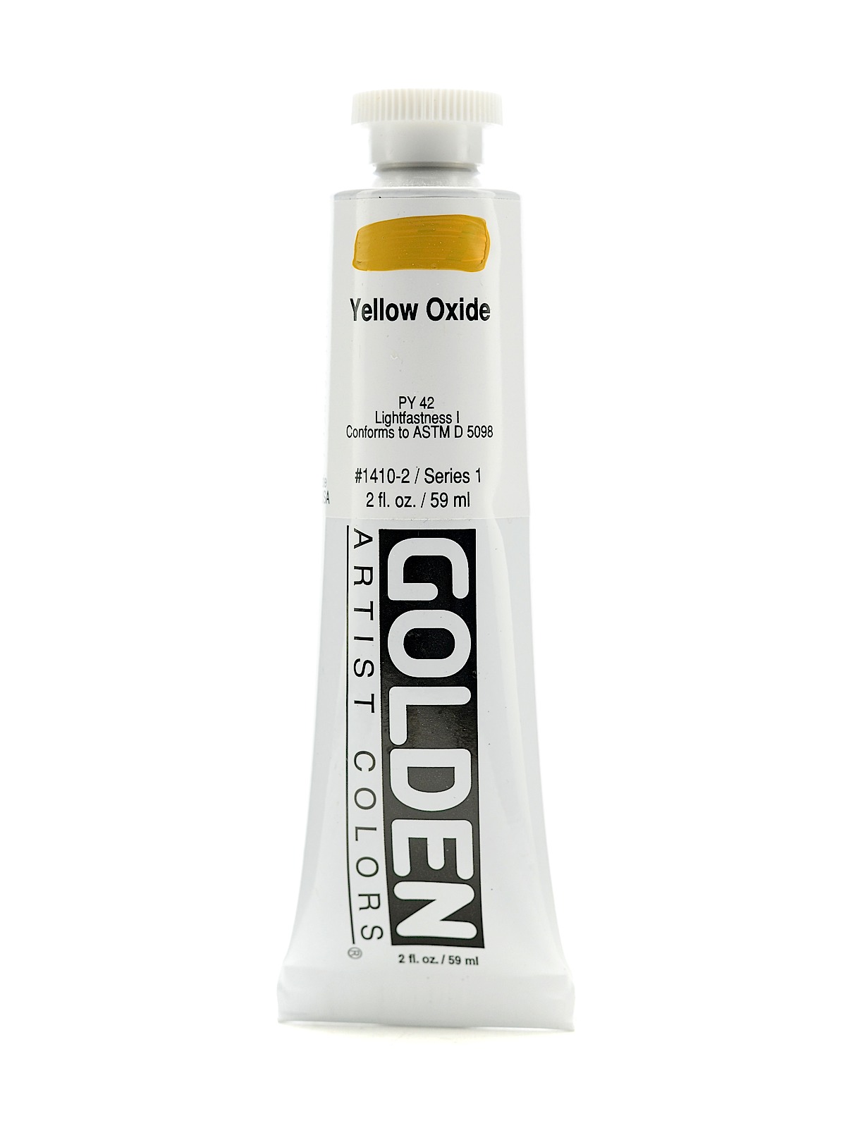 Heavy Body Acrylics yellow oxide 2 oz.