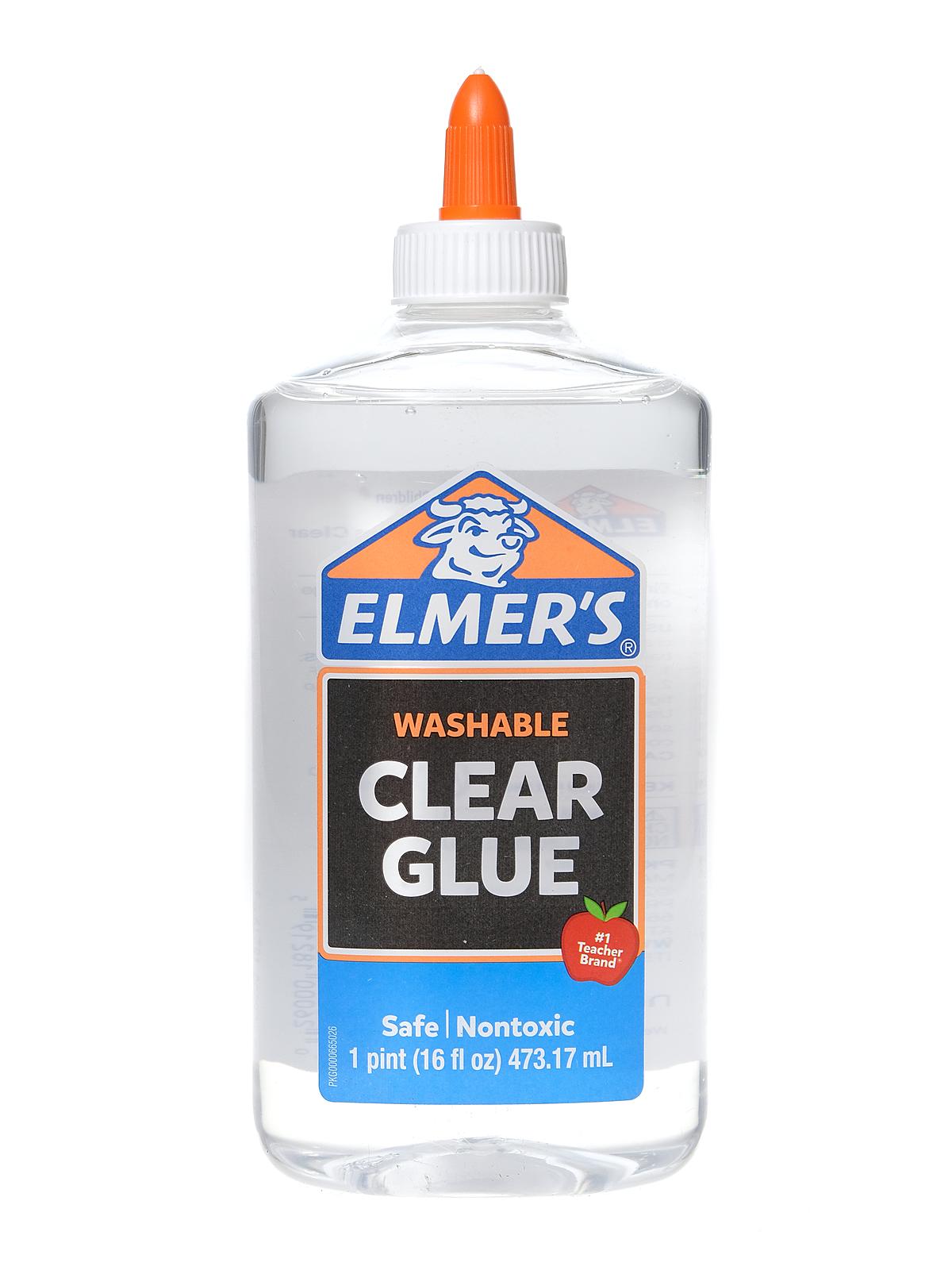 Washable School Glue 16 oz. clear