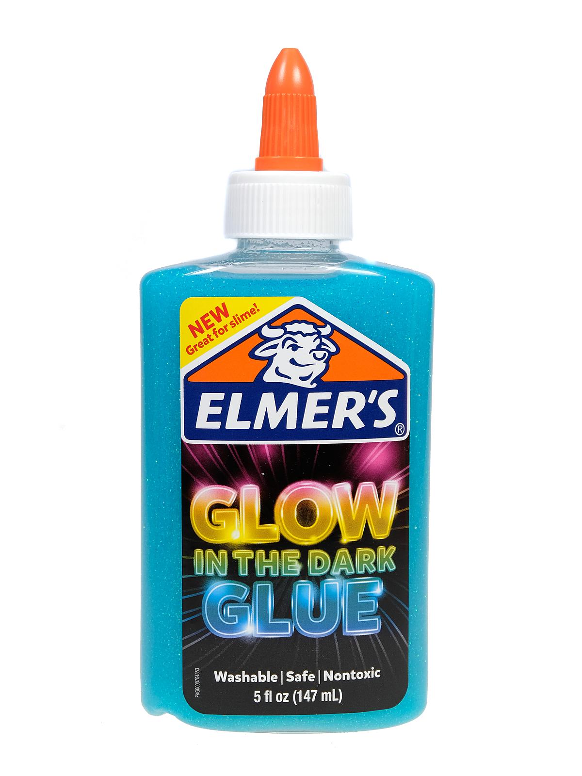 Glow in the Dark Glue blue 5 oz.