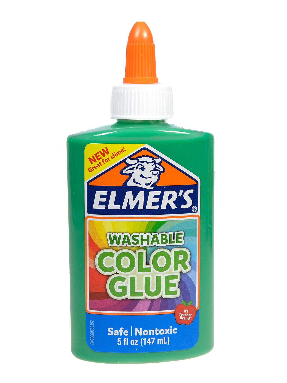 Colored Glue green 5 oz. opaque