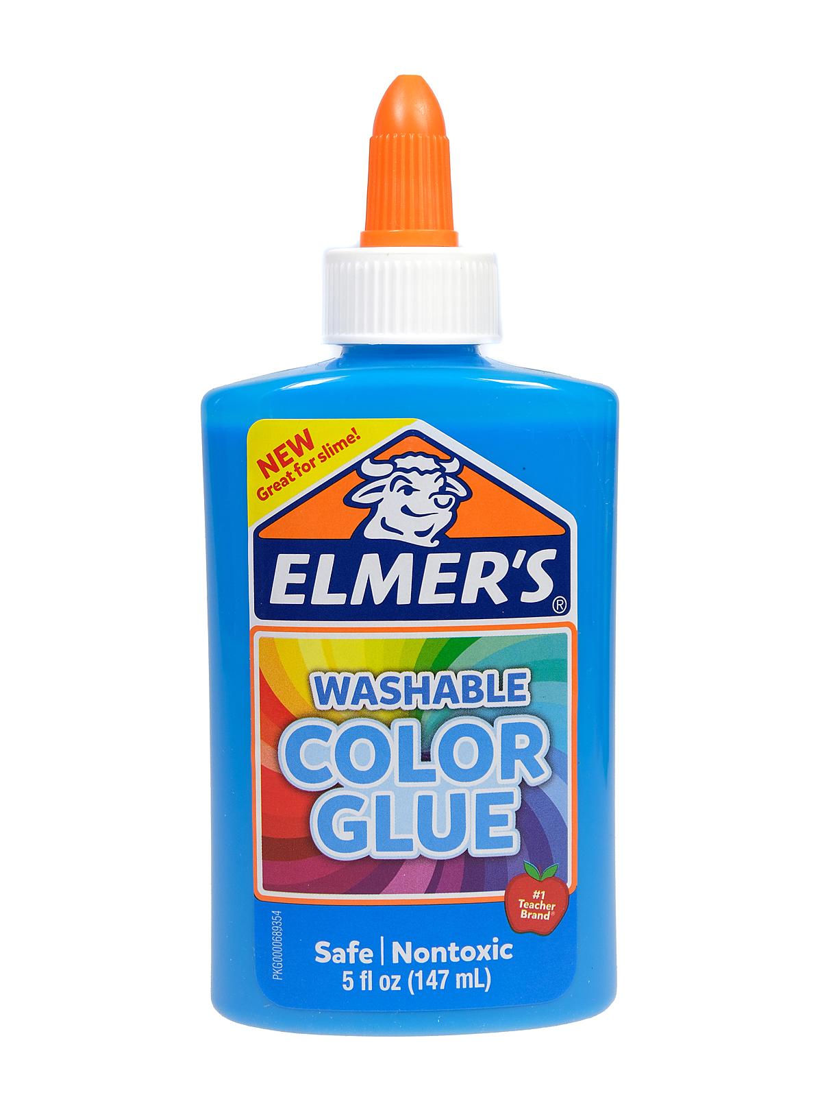 Colored Glue blue 5 oz. opaque
