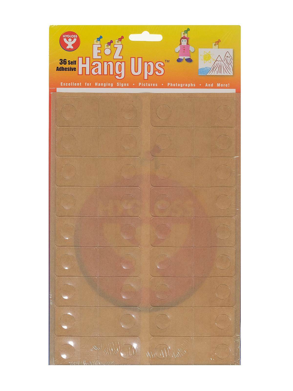 Self-Adhesive Hang-Ups 7 8 in. x 1 1 4 in. pack of 36