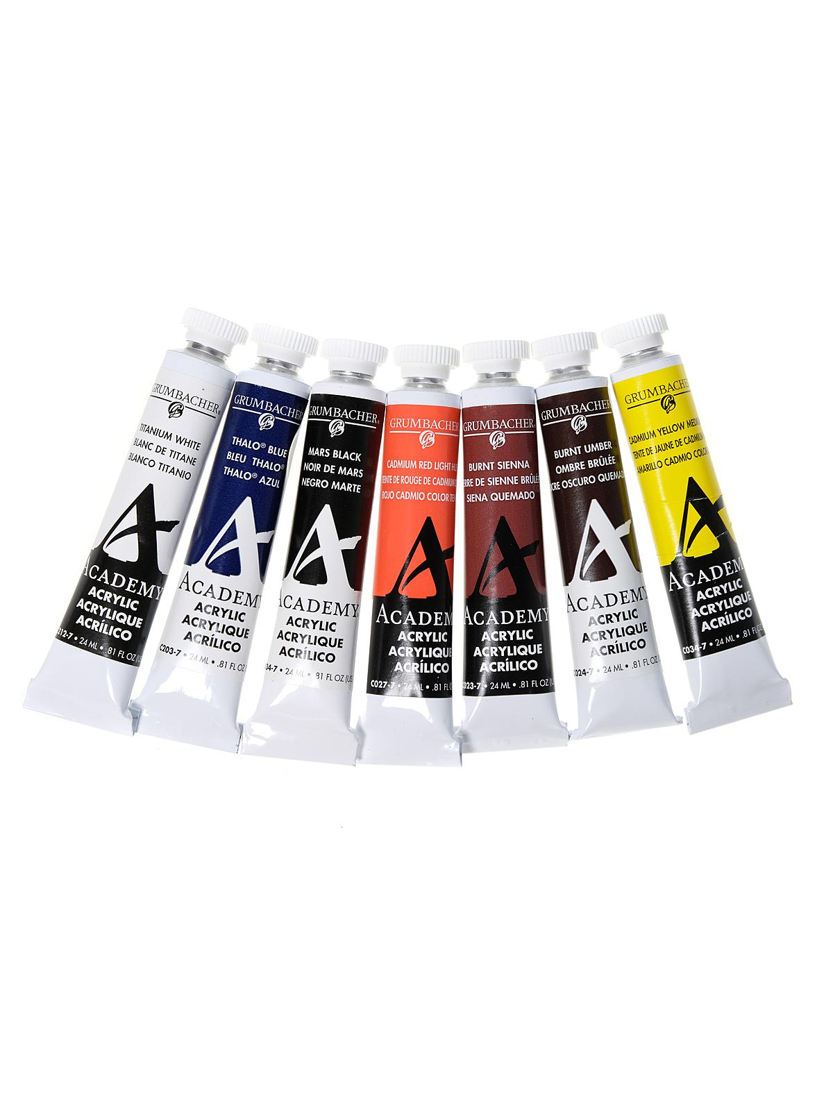 Academy Acrylic Bonus Set each