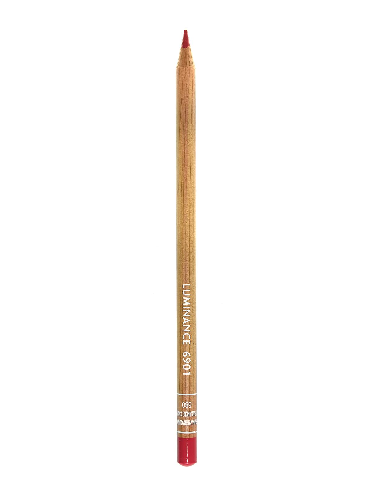 Professional Luminance Colored Pencils anthraquinone carmine 580