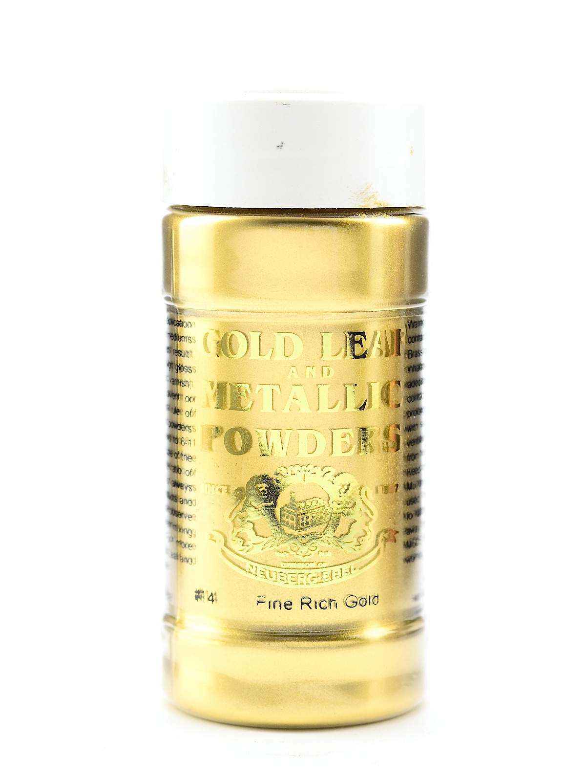 Metallic and Mica Powders fine rich gold 2 oz.
