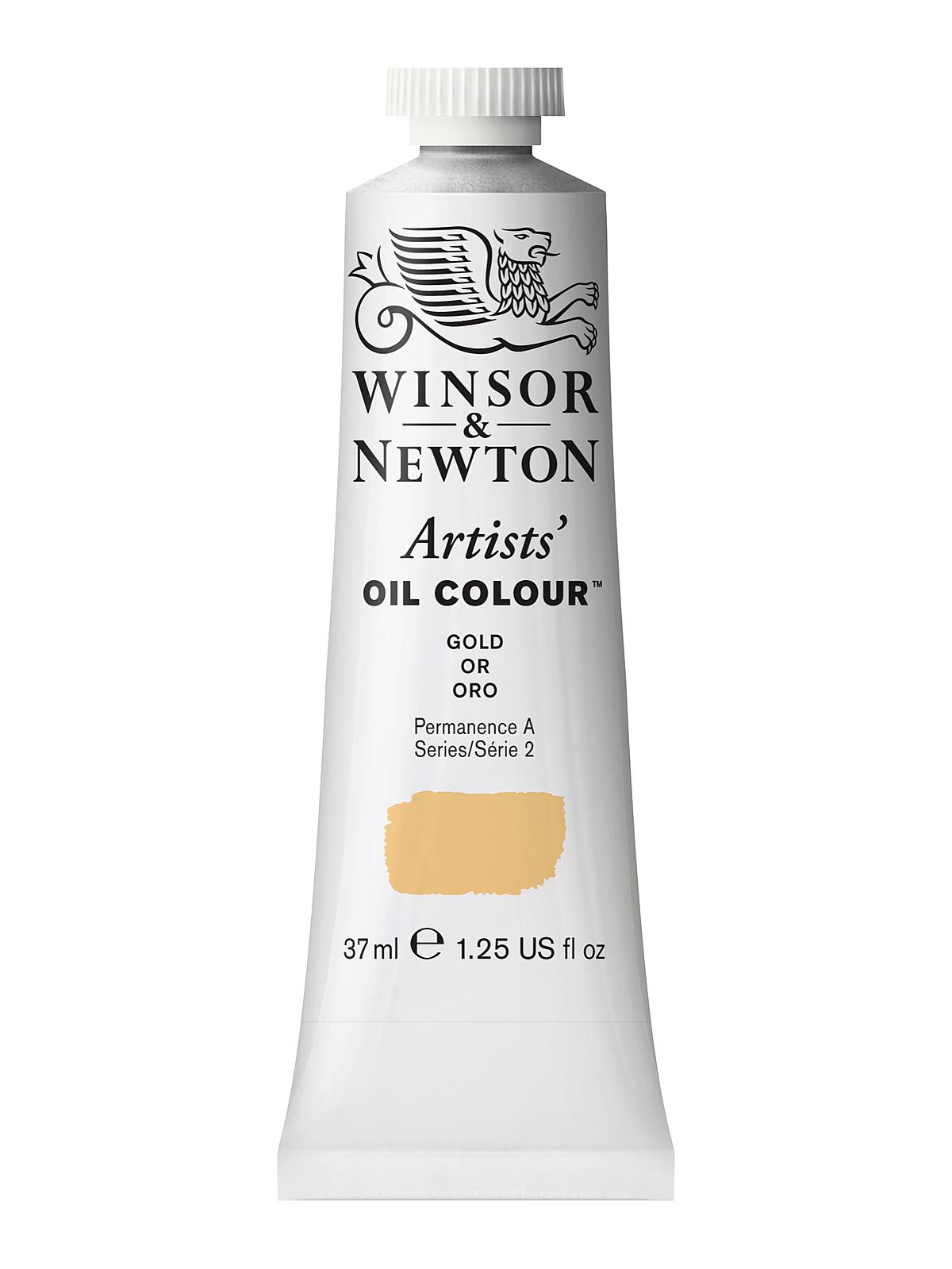 Artists' Oil Colours gold 283 37 ml