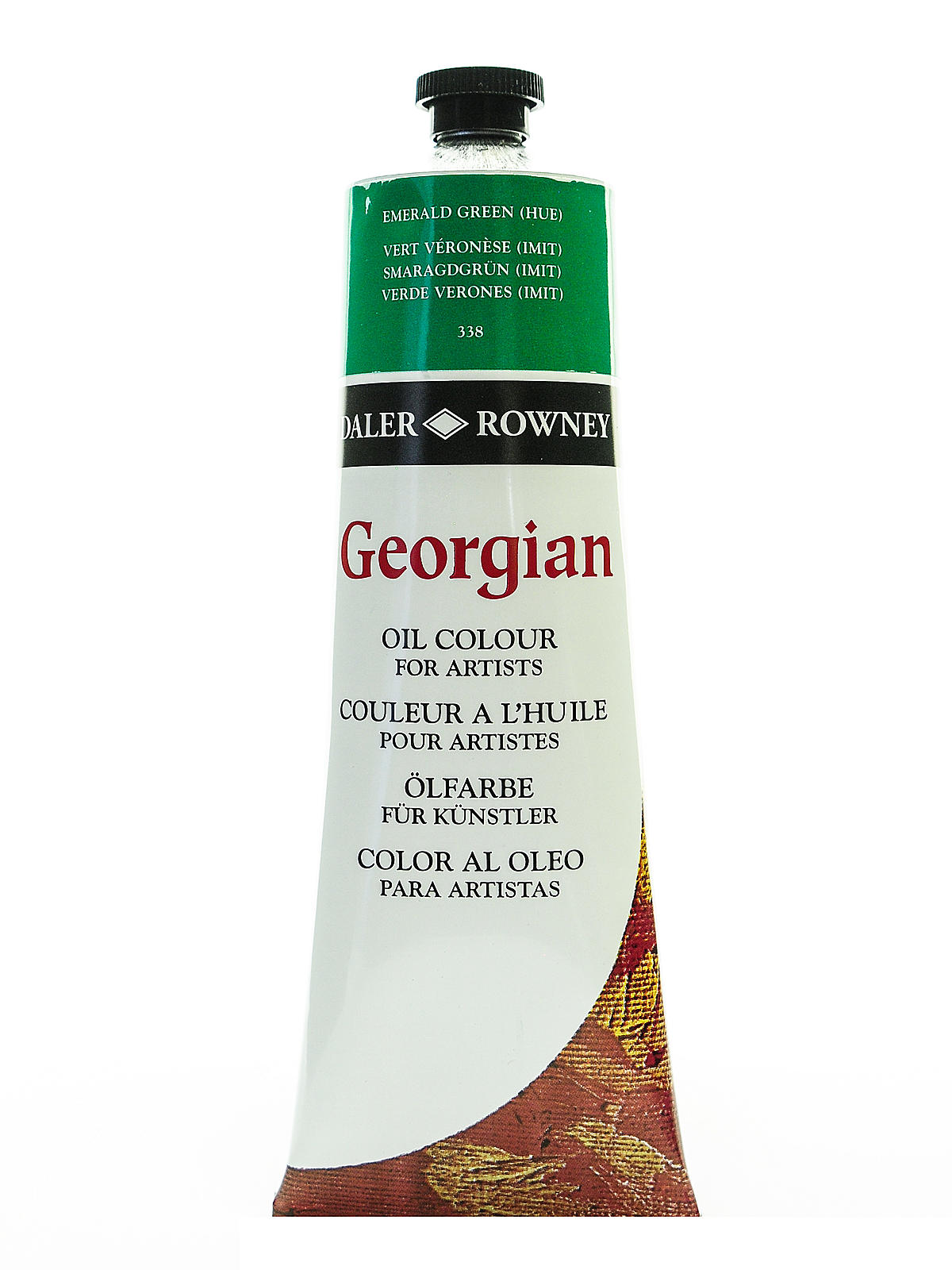 Georgian Oil Colours emerald green hue 225 ml