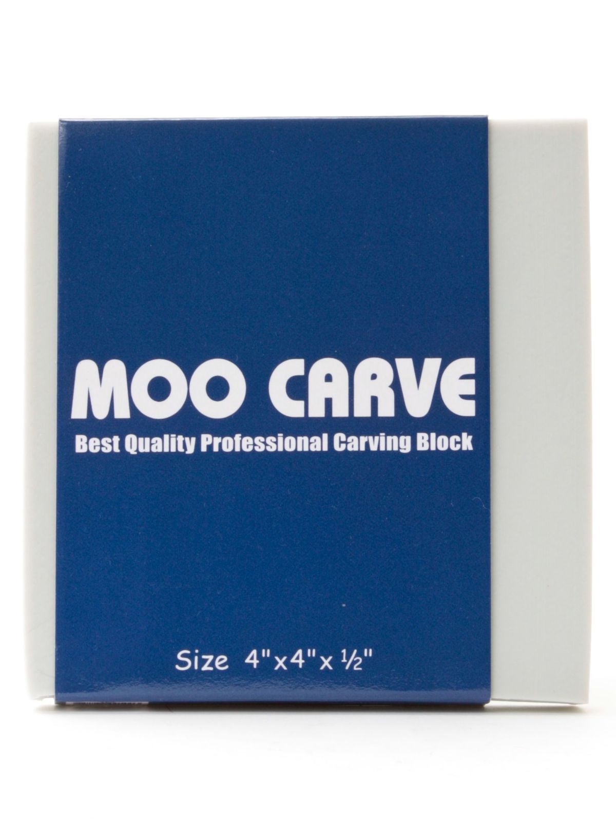 Moo Carve Artist Carving Block 4 In. X 4 In. X 1 2 In.