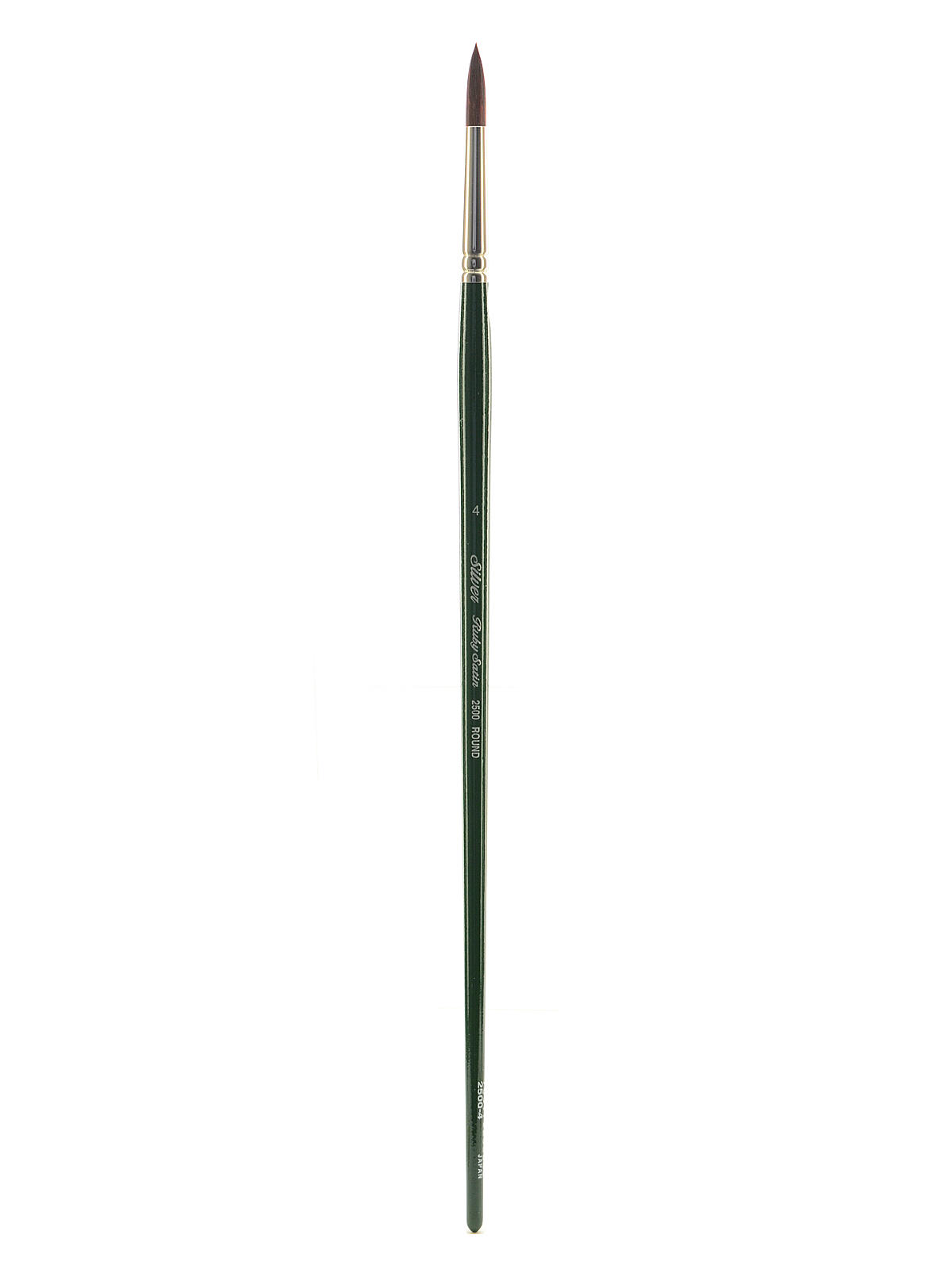 Ruby Satin Series Synthetic Brushes Long Handle 4 round 2500