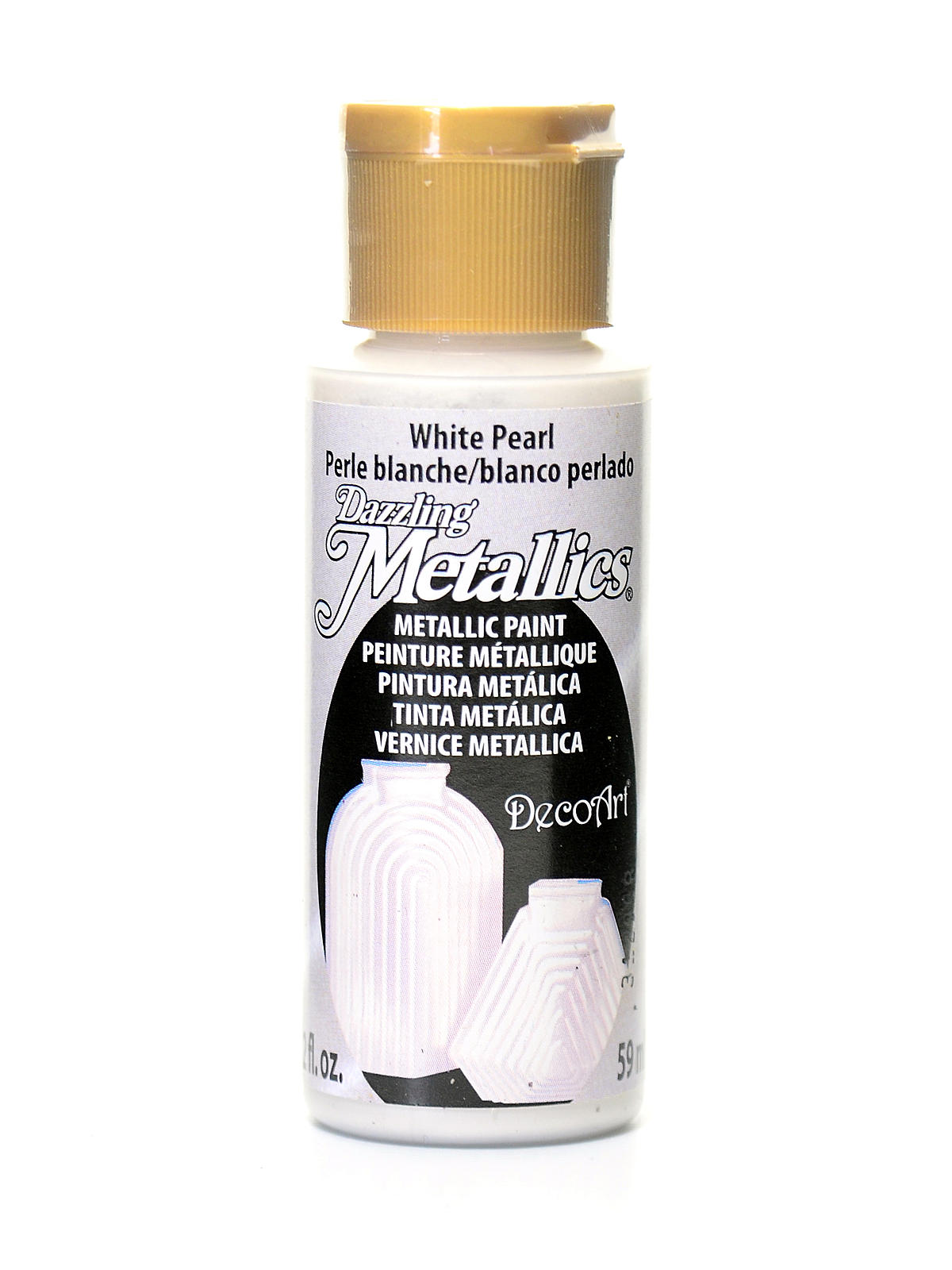 Dazzling Metallics white pearl