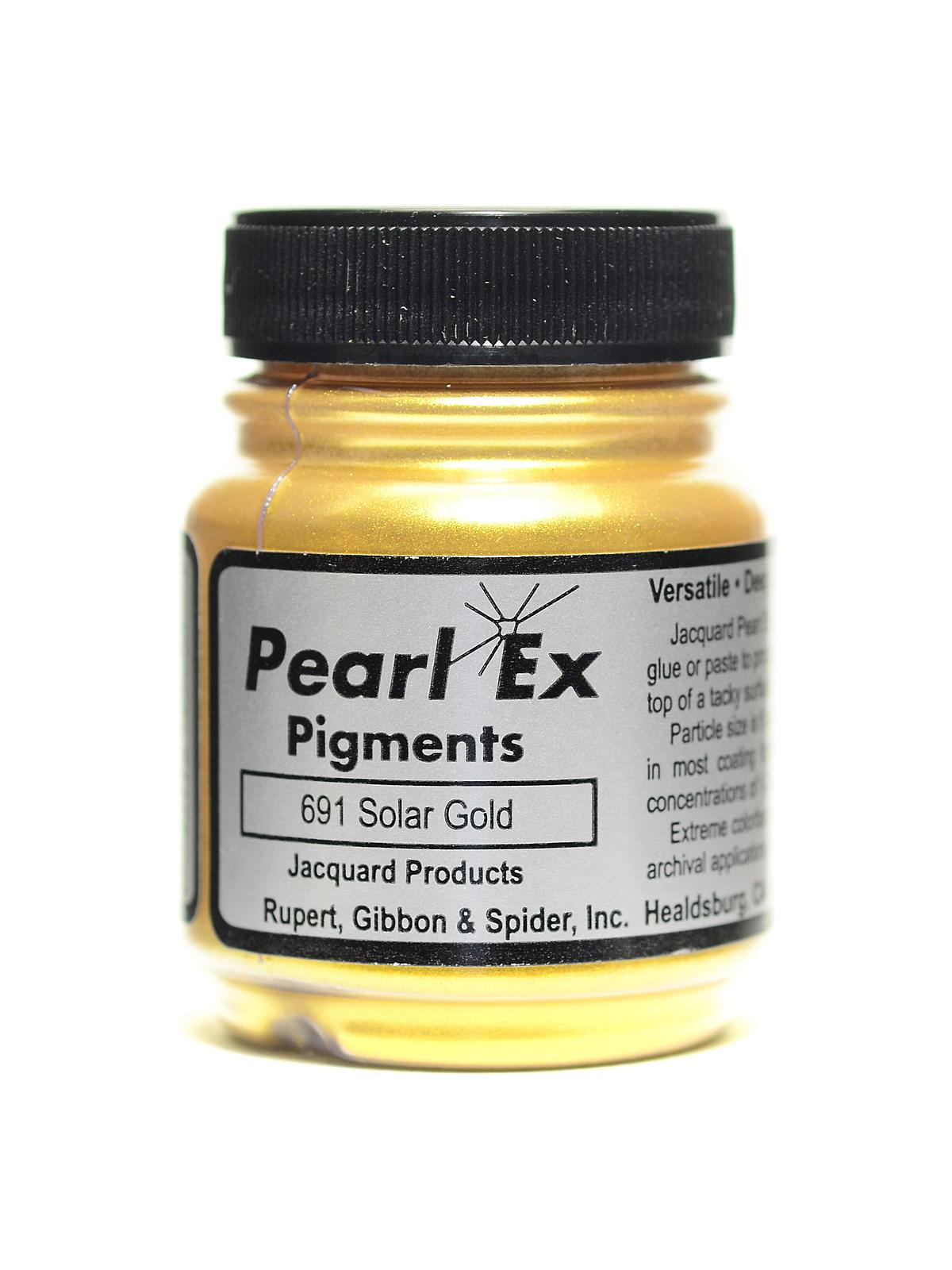 Pearl Ex Powdered Pigments solar gold 0.50 oz.