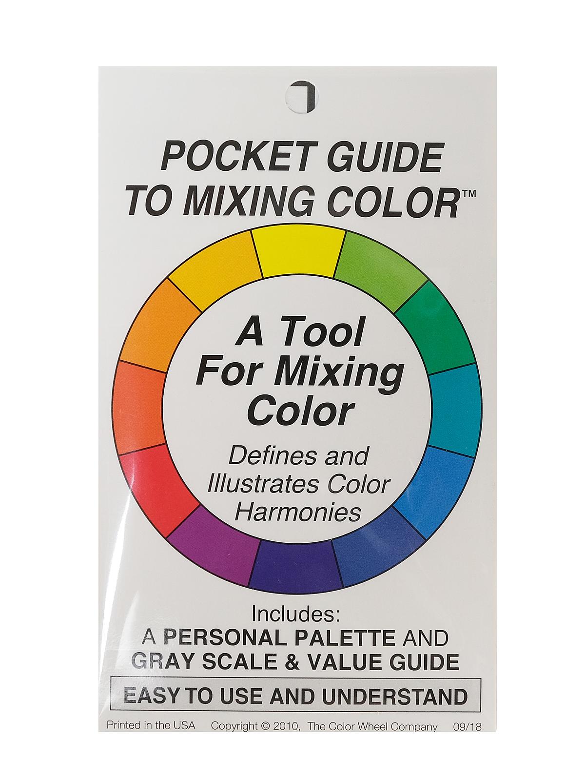 Pocket Guide To Mixing Color Color Pocket Guide