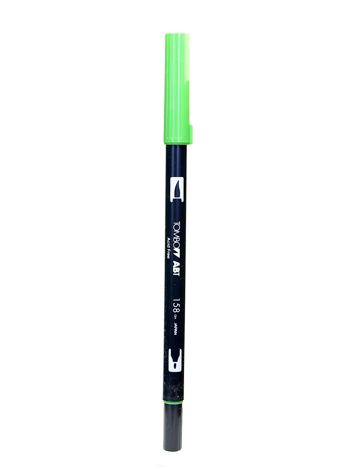 Dual End Brush Pen Dark Olive 158