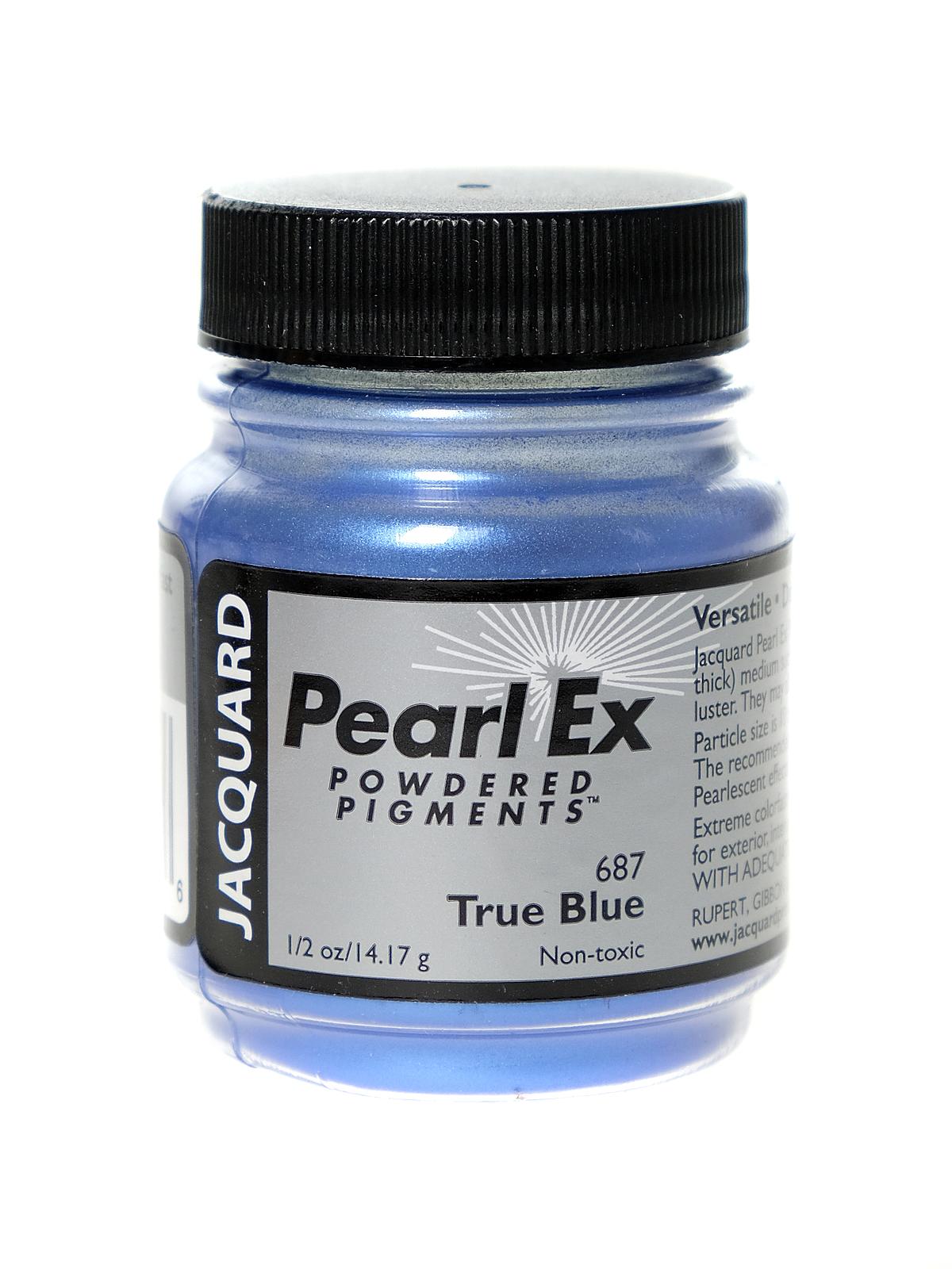 Pearl Ex Powdered Pigments True Blue 0.50 Oz.
