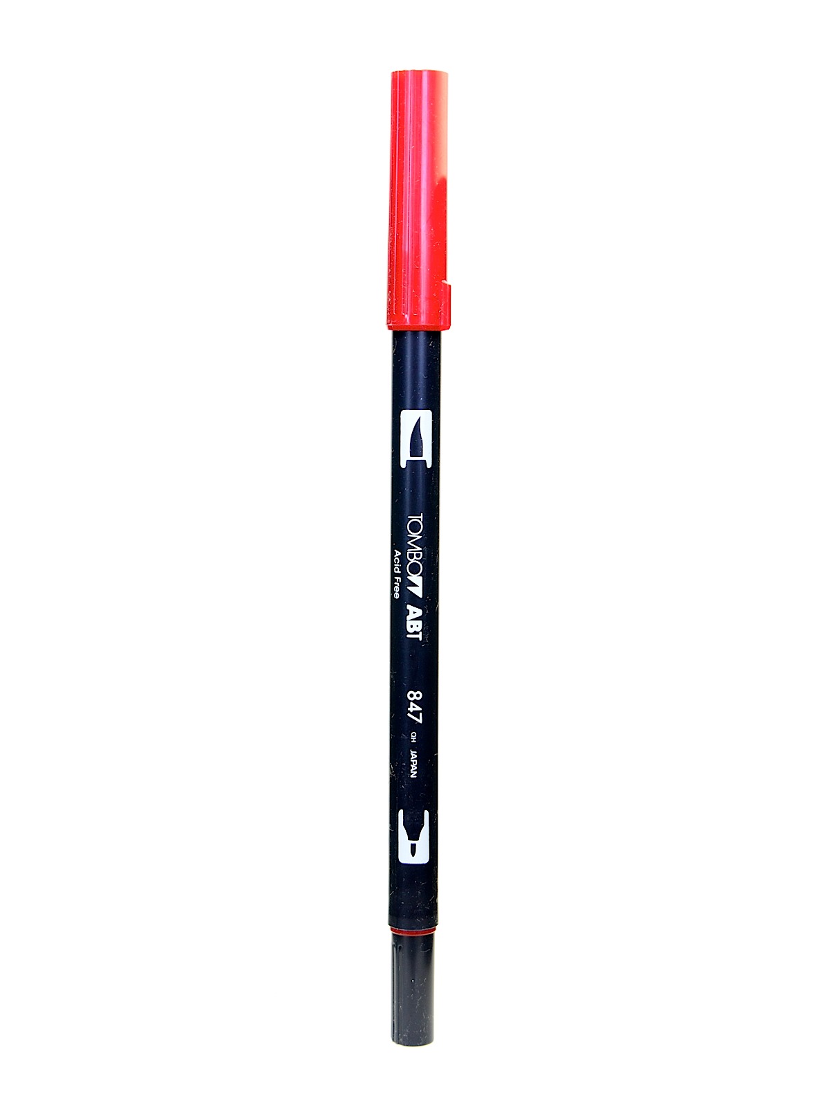 Dual End Brush Pen crimson 847