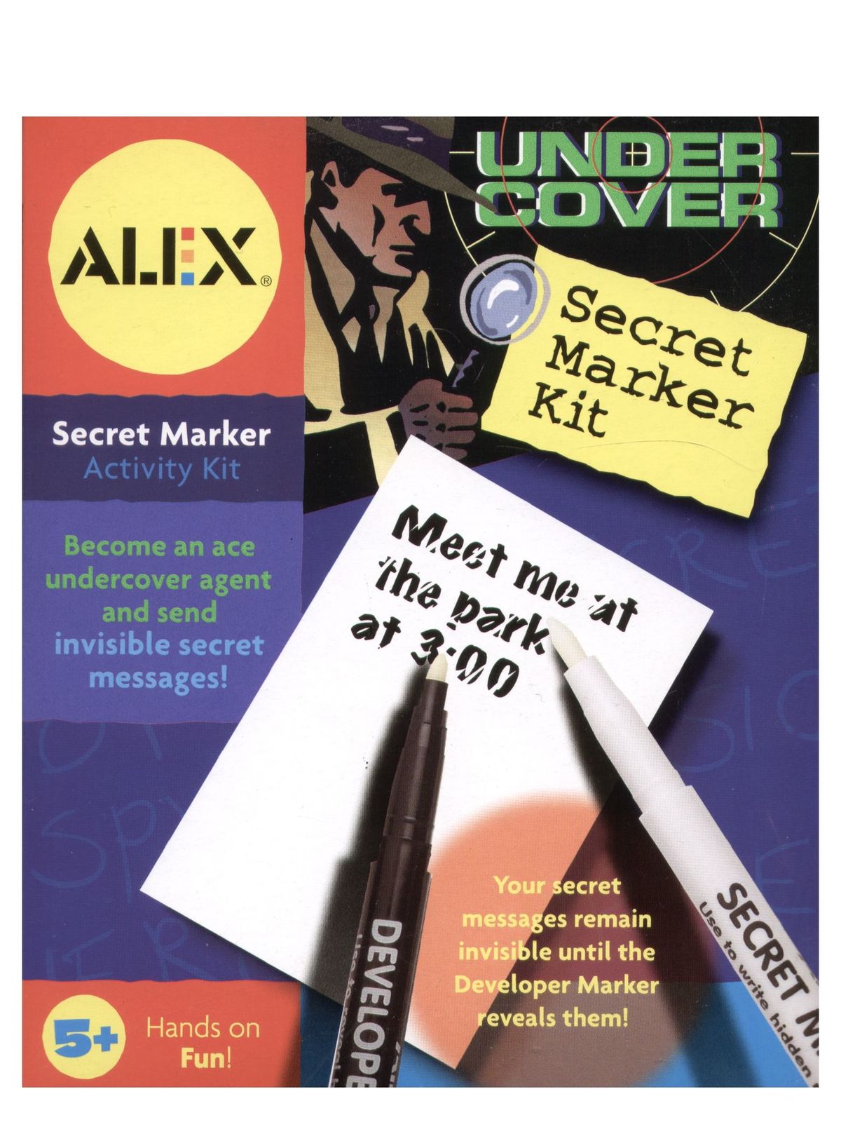 Under Cover Secret Marker Kit Each